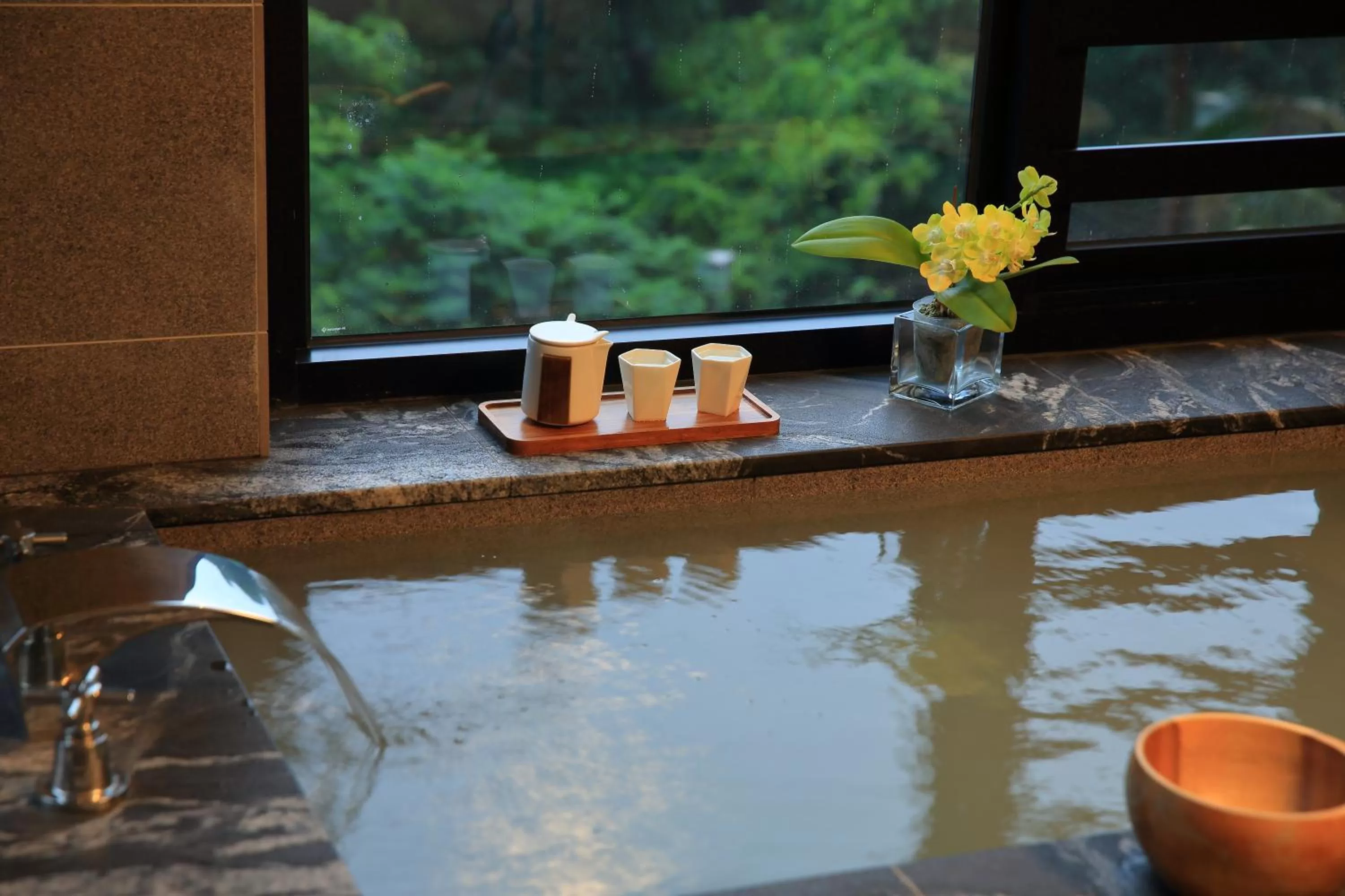 Hot Spring Bath in Water House
