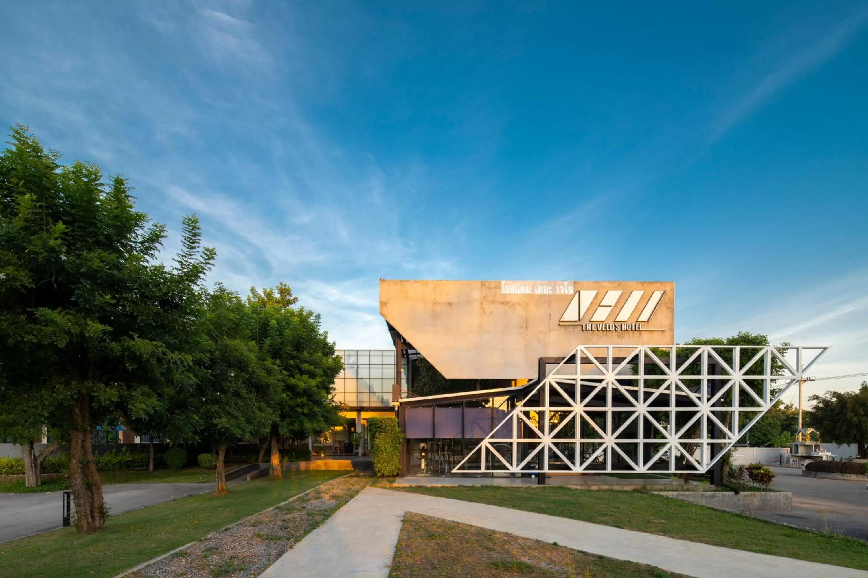 Property building in The VELO'S Hotel and Pumptrack