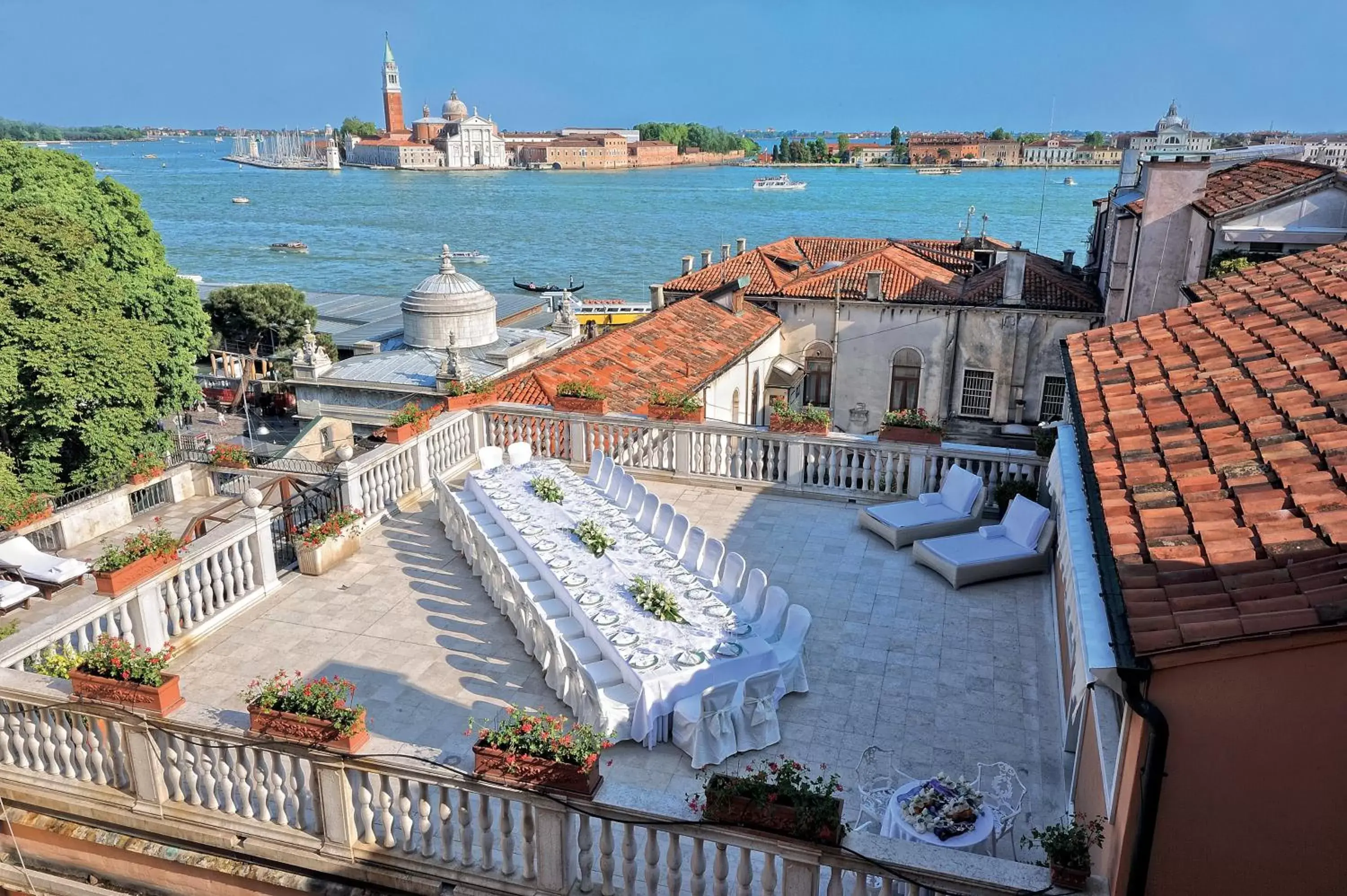 Balcony/Terrace in Baglioni Hotel Luna - The Leading Hotels of the World