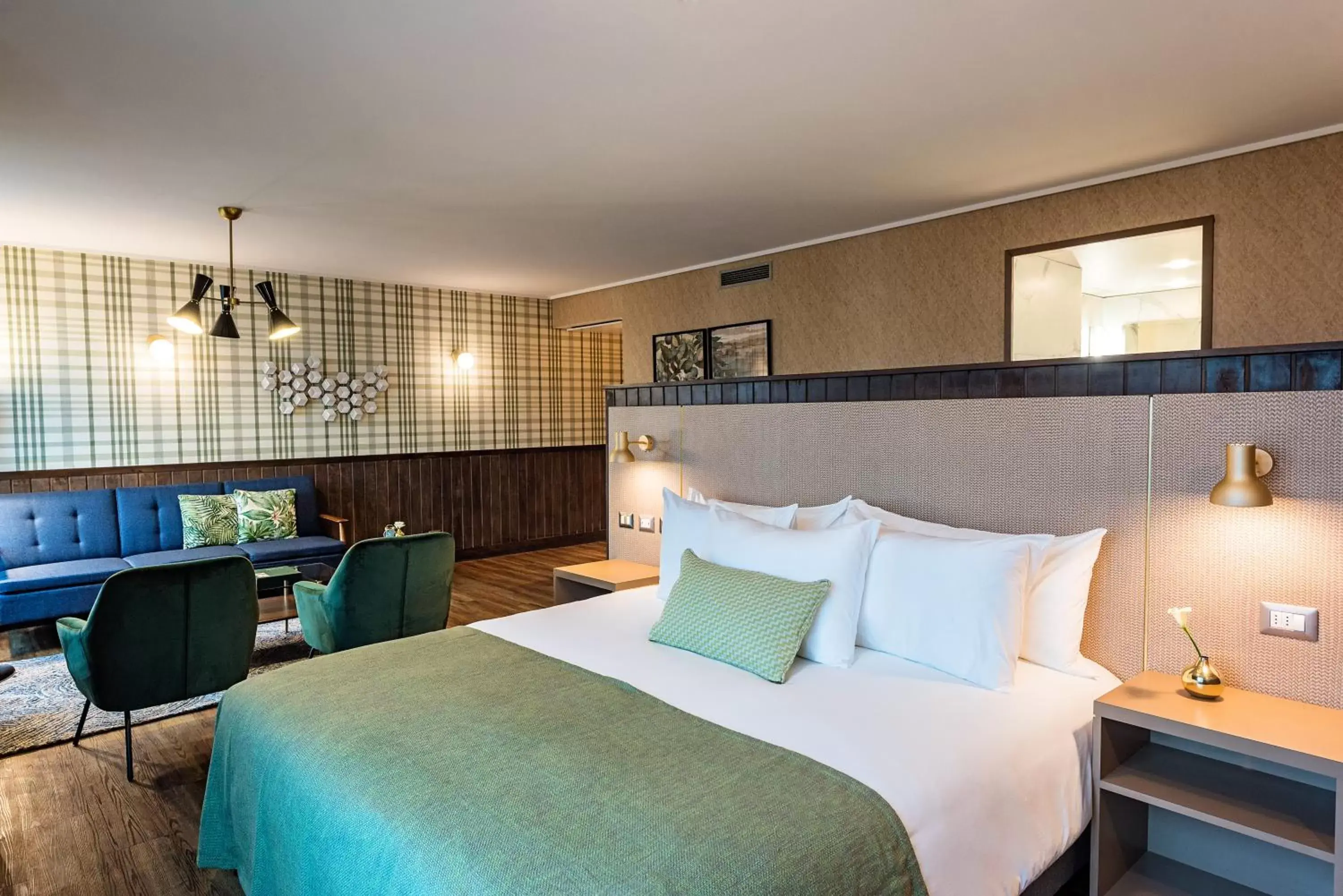 Junior Suite with Mountain View in Hotel Eco Boutique Bidasoa Junior Suite with Mountain View in Hotel Eco Boutique Bidasoa