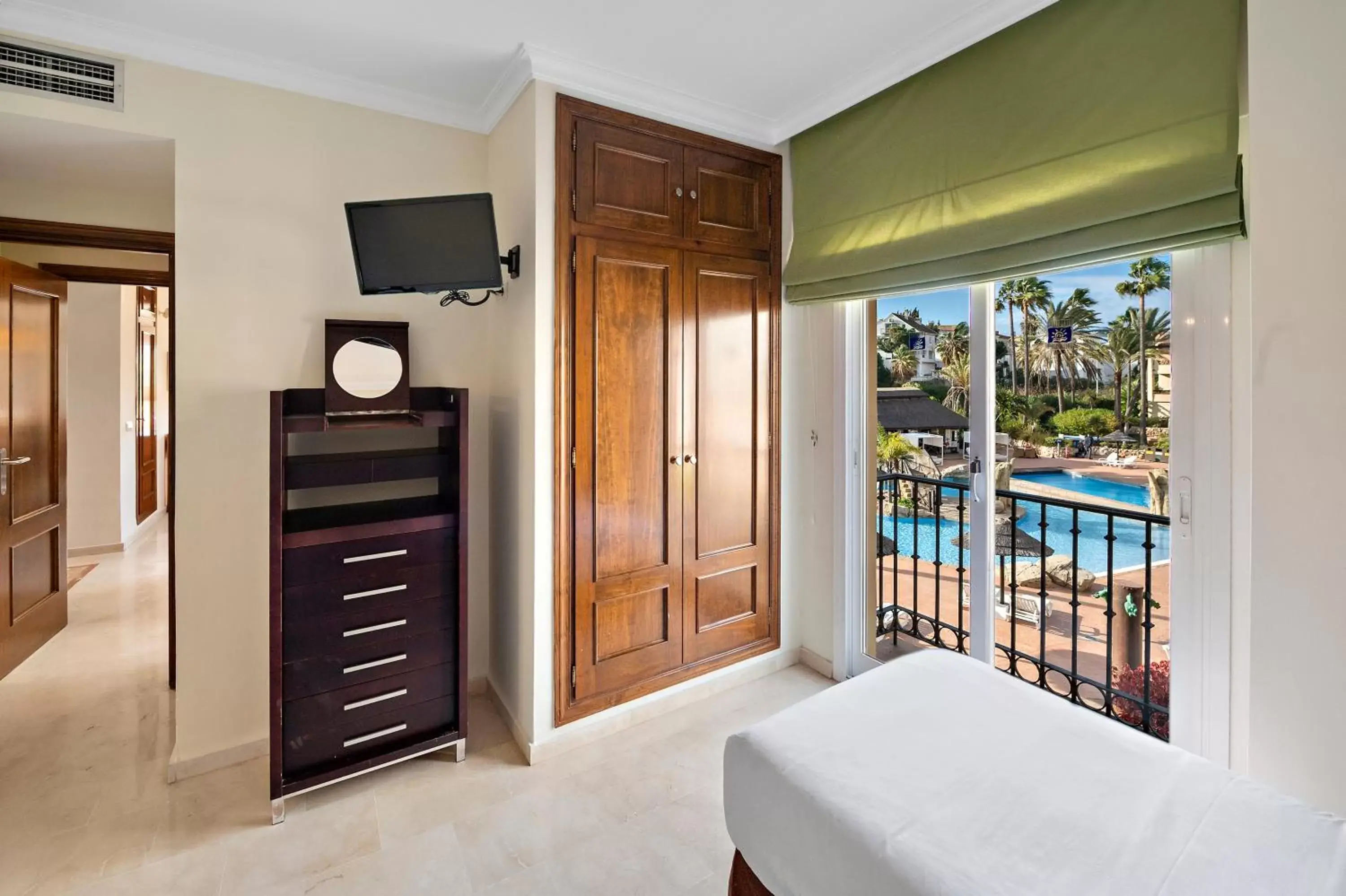 View (from property/room), Pool View in Wyndham Grand Residences Costa del Sol