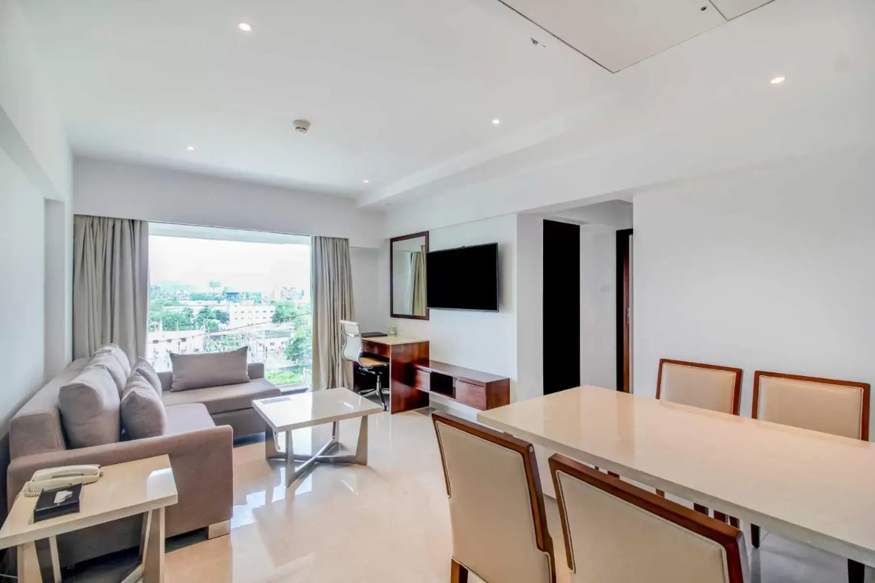 One Bedroom Residence with Jacuzzi, Wine Bottle, 15% off on Food and Soft Beverages, and Late check-out until 2 PM in Ramee Techome One Bedroom Residence with Jacuzzi, Wine Bottle, 15% off on Food and Soft Beverages, and Late check-out until 2 PM in Ramee Techome