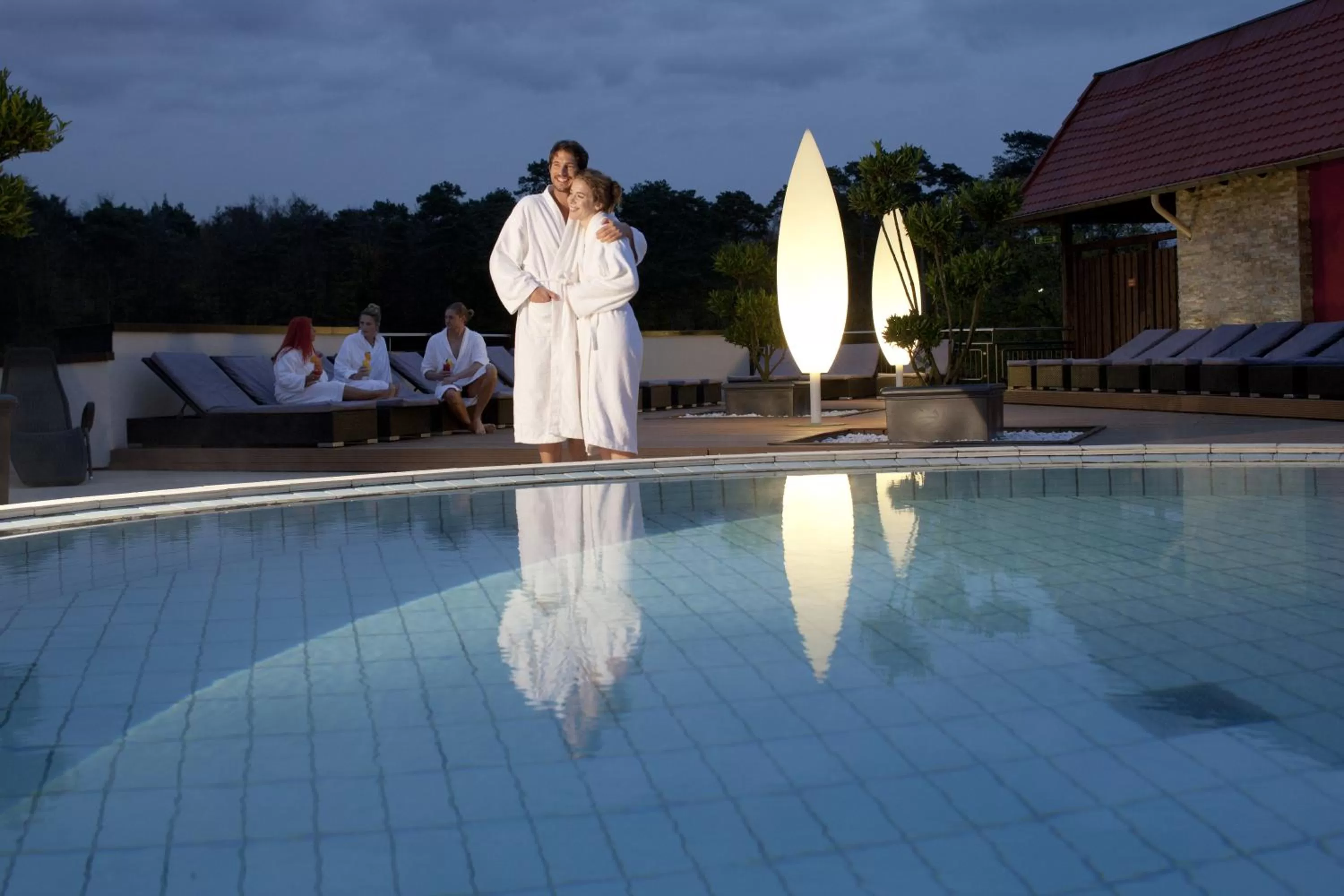 Hot Tub in Vital Hotel Westfalen Therme Wellness Resort & SPA