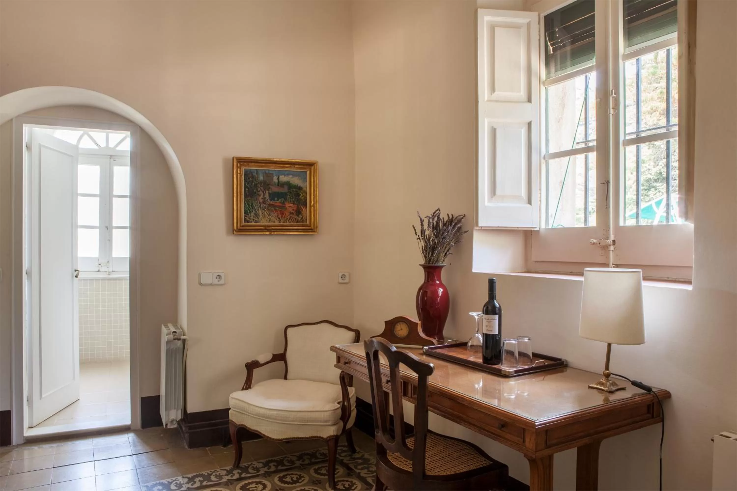 Decorative detail, Dining Area in B&B Can Casadella