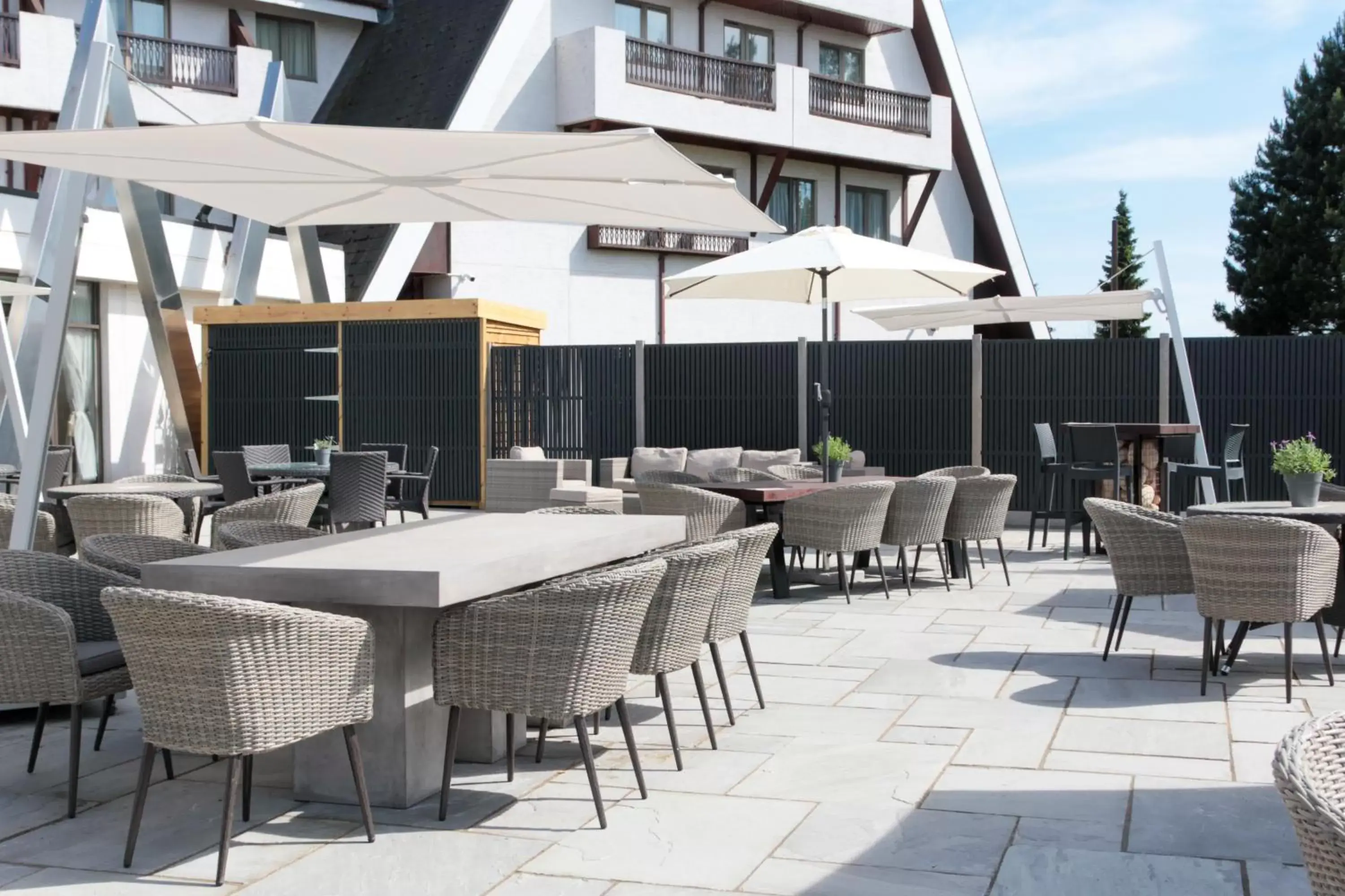 Balcony/Terrace, Restaurant/Places to Eat in Coppid Beech