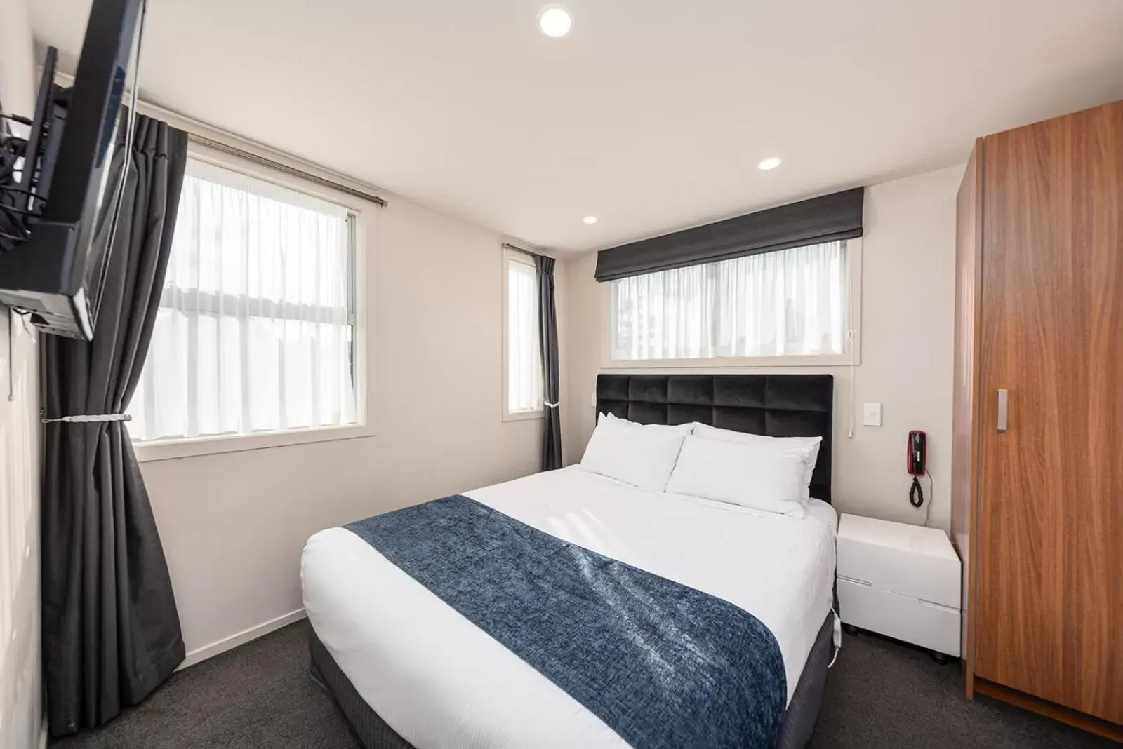 Bedroom, Bed in 311 Motel Riccarton