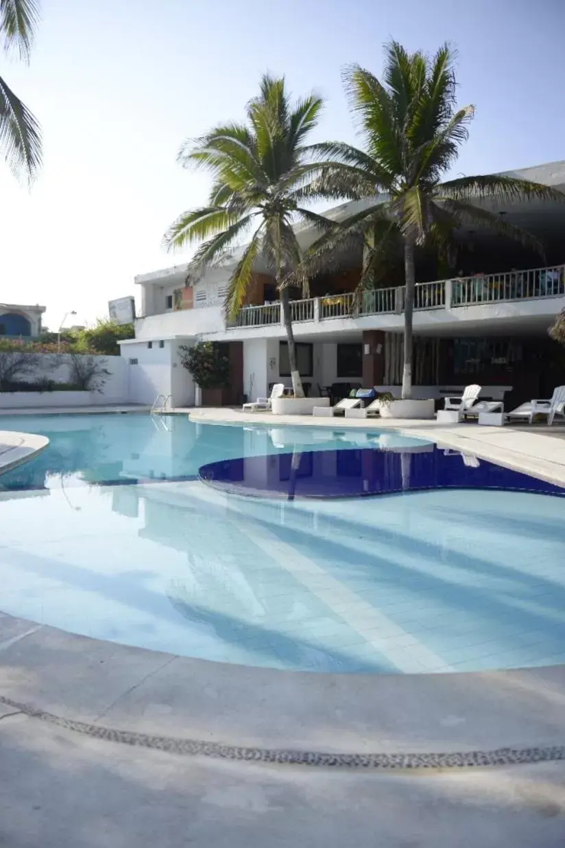 Swimming Pool in Hotel Barra de Navidad