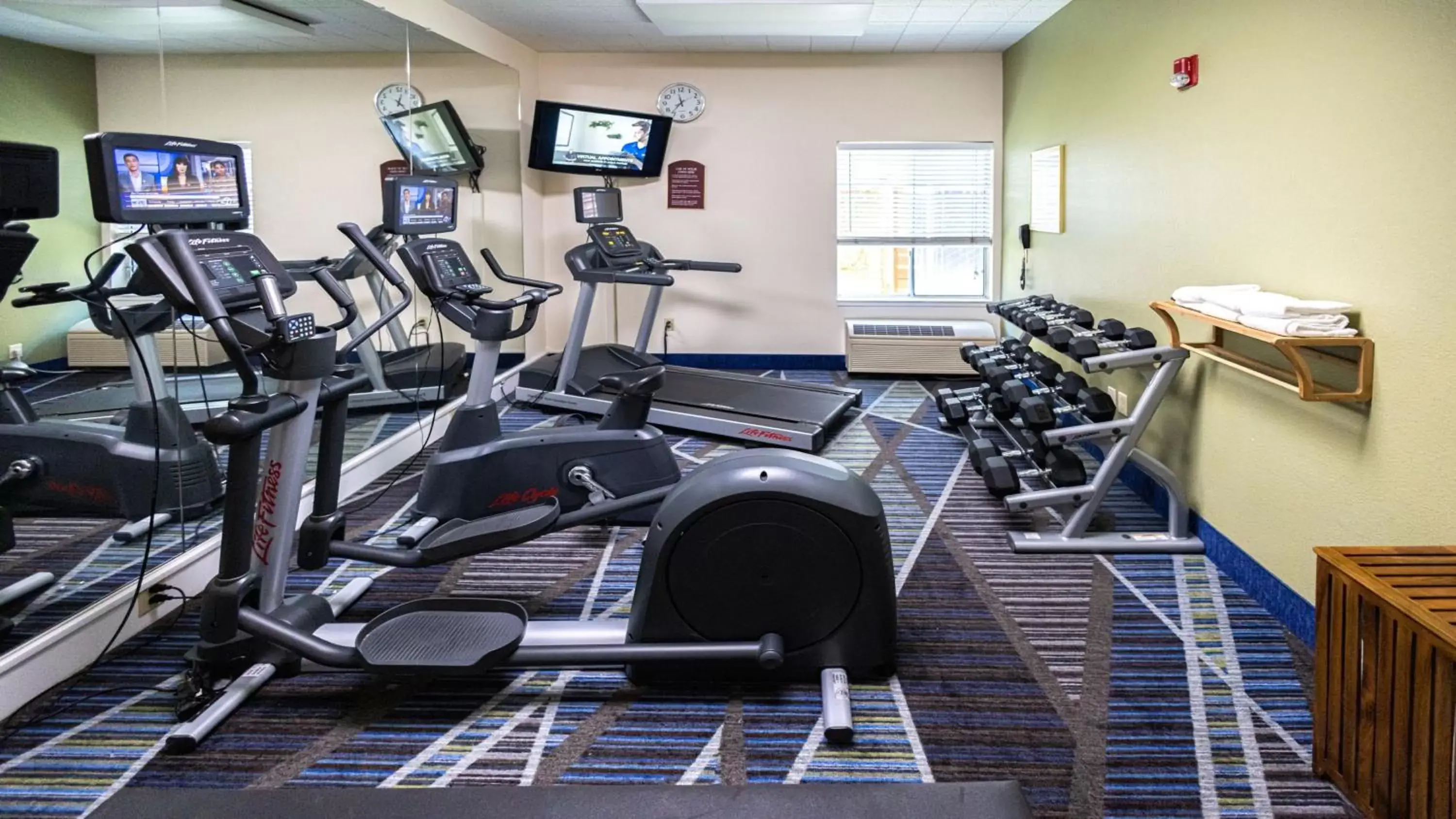 Fitness centre/facilities, Fitness Center/Facilities in Holiday Inn Express Berkeley, an IHG Hotel