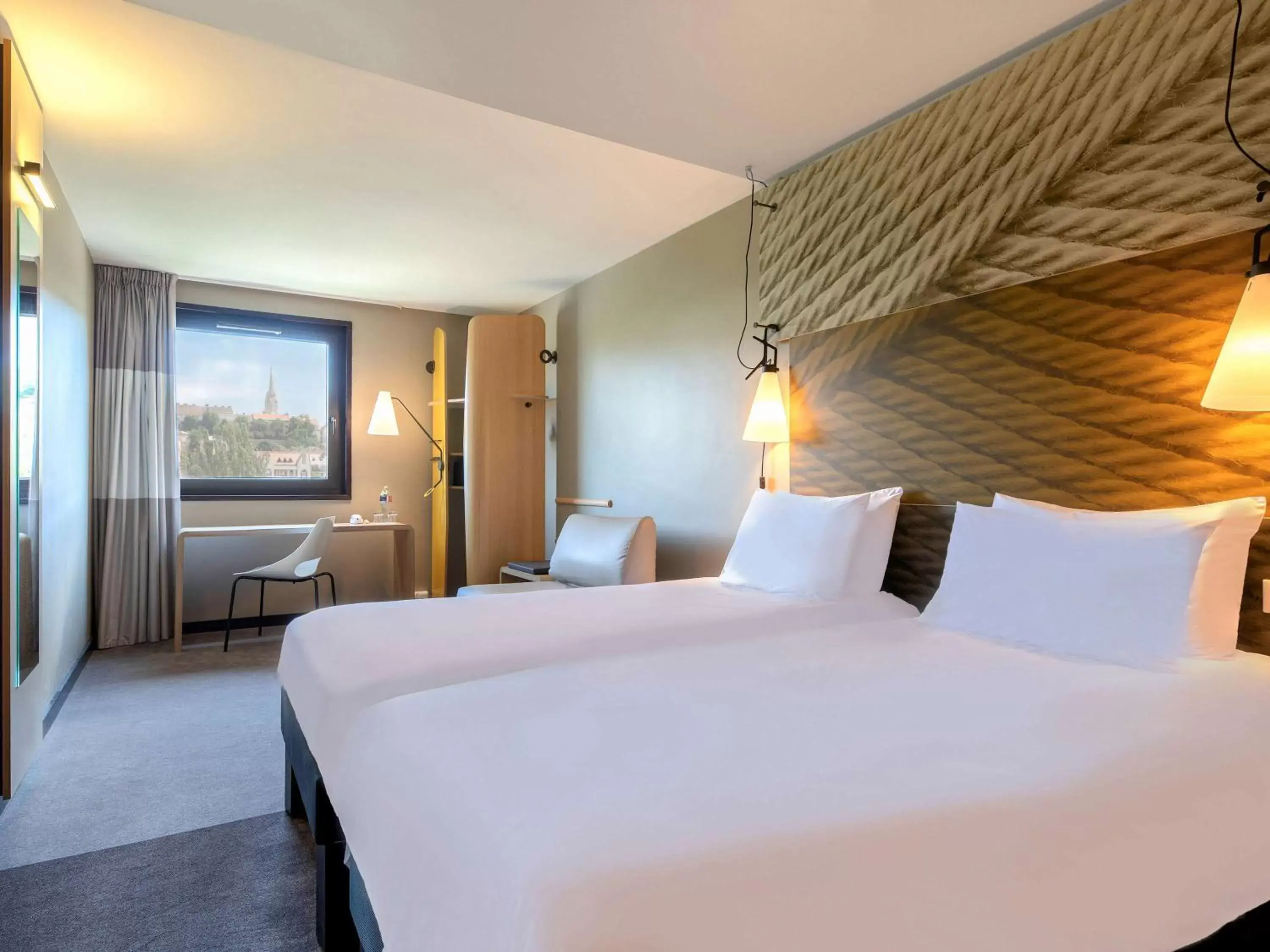 Bed in ibis Budapest Castle Hill Bed in ibis Budapest Castle Hill