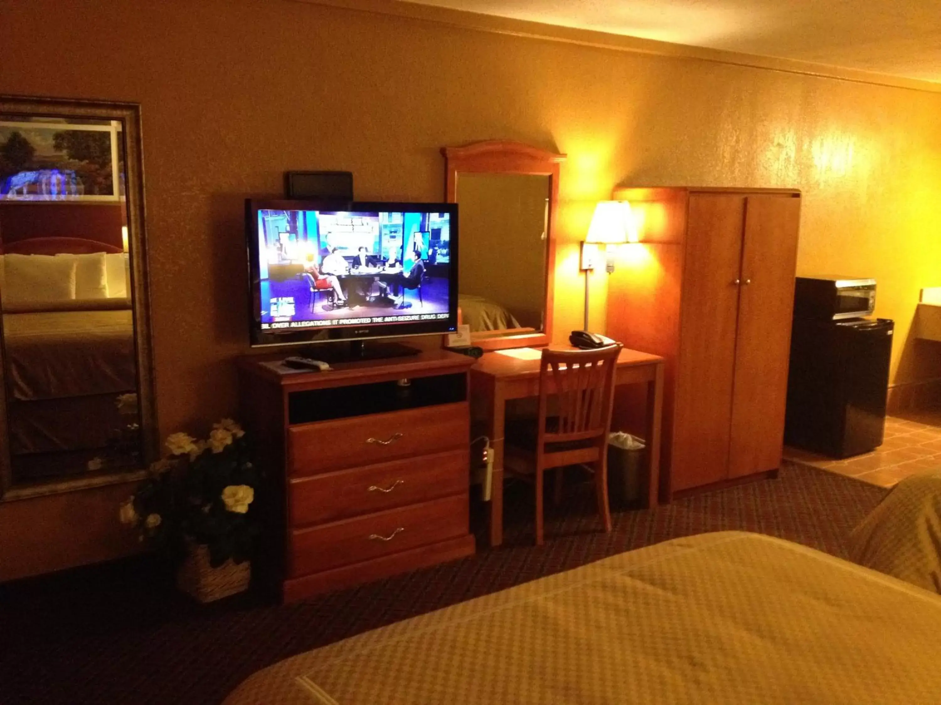 TV and multimedia, TV/Entertainment Center in Virginia Inn