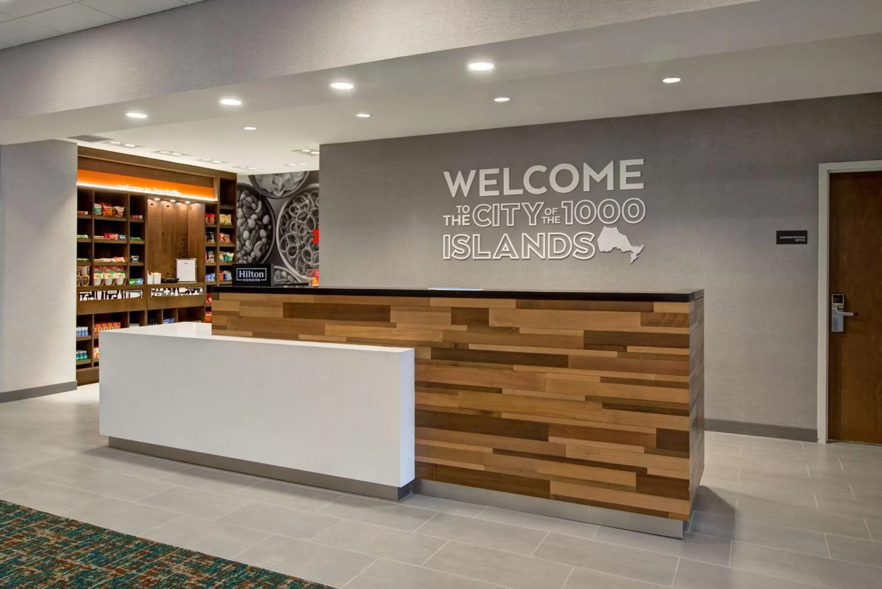 Dining area, Lobby/Reception in Hampton Inn Brockville, On