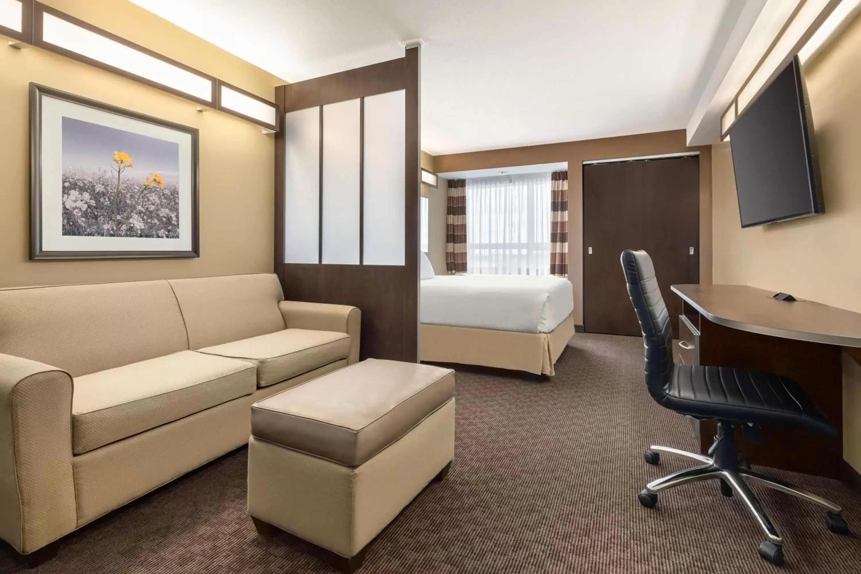 Seating Area in Microtel Inn & Suites by Wyndham Estevan