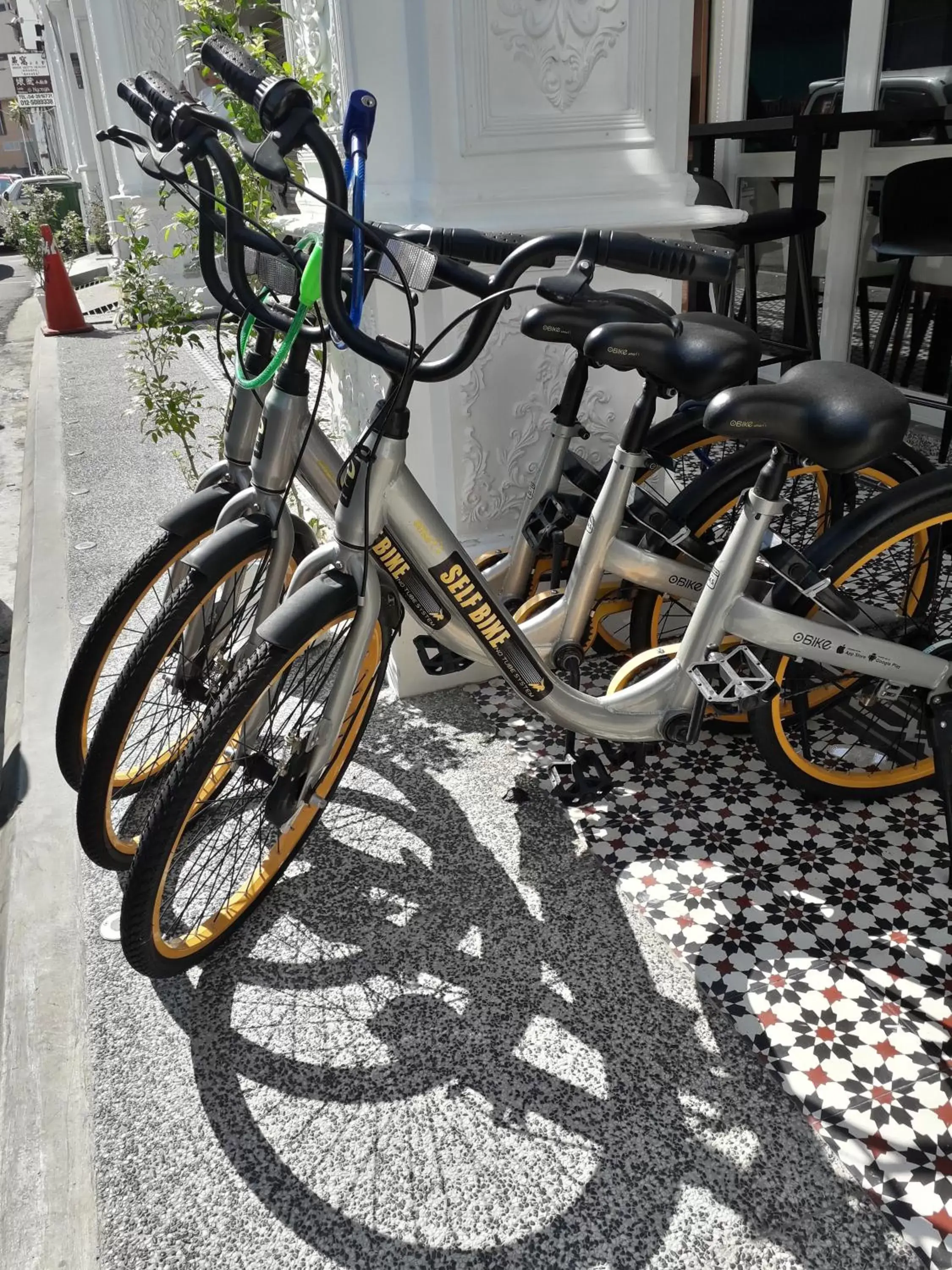 Cycling, Biking in White Mansion Penang