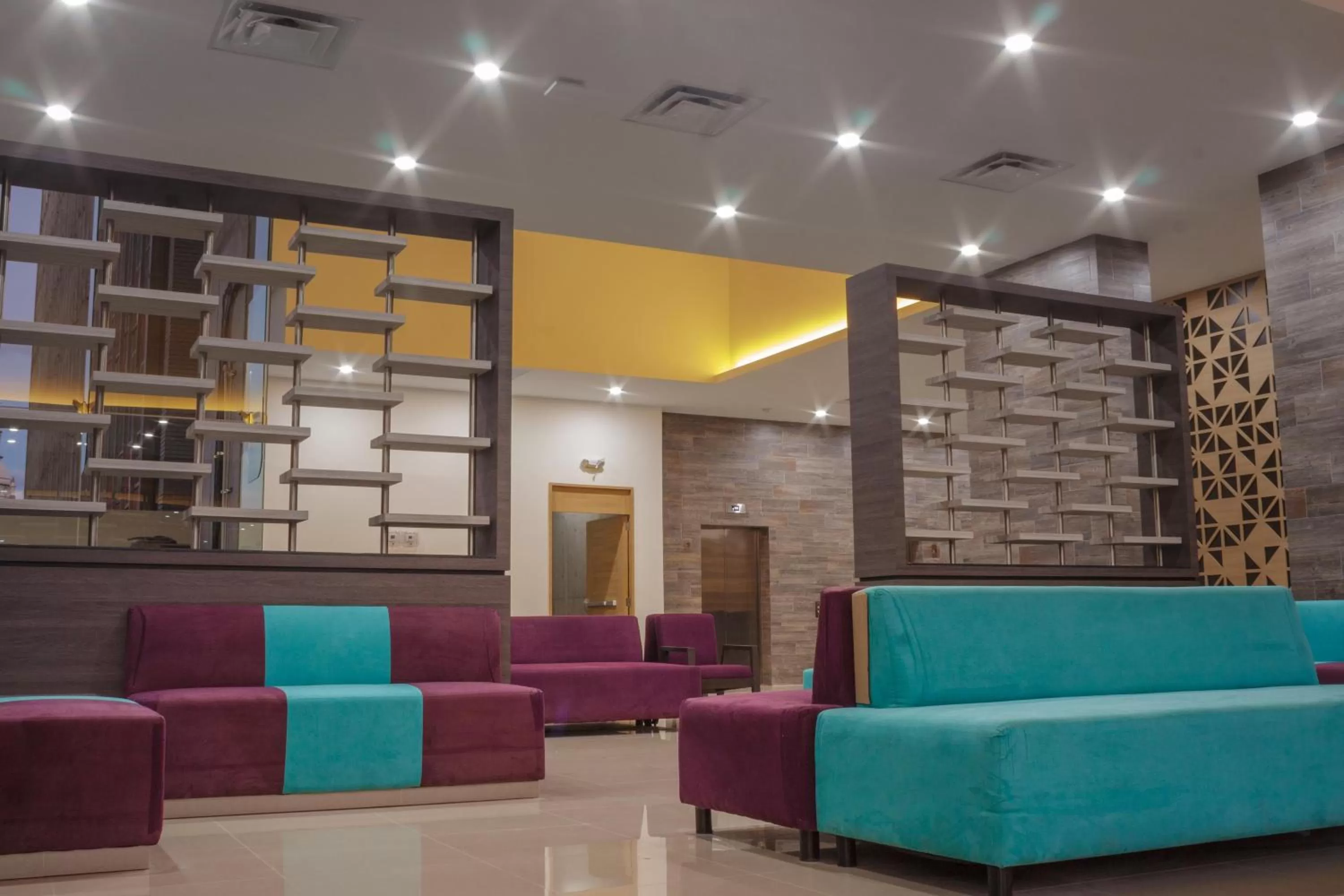 Lobby or reception in Hotel Kavia Monterrey