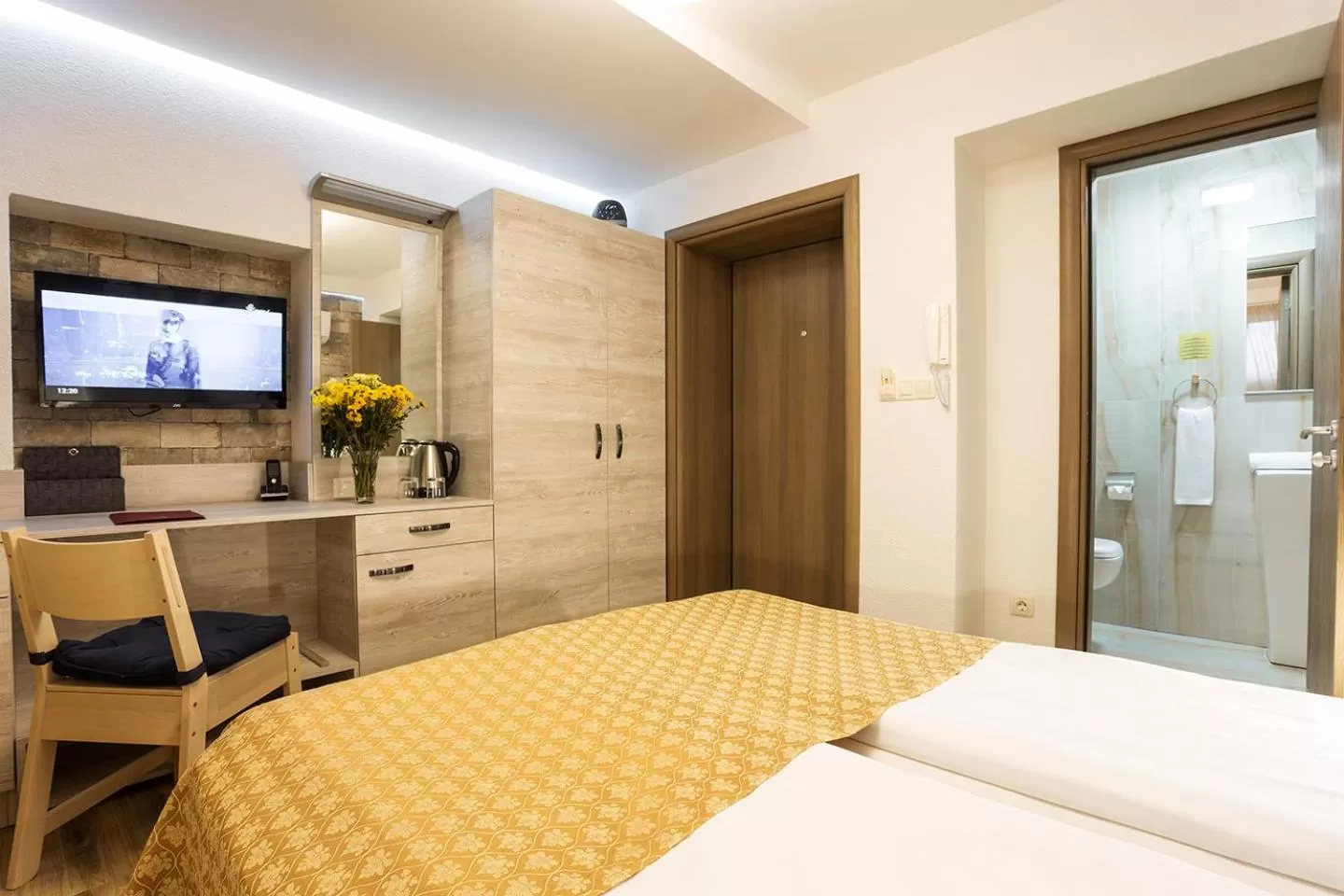 Photo of the whole room, Bed in Sofia Place Hotel by HMG