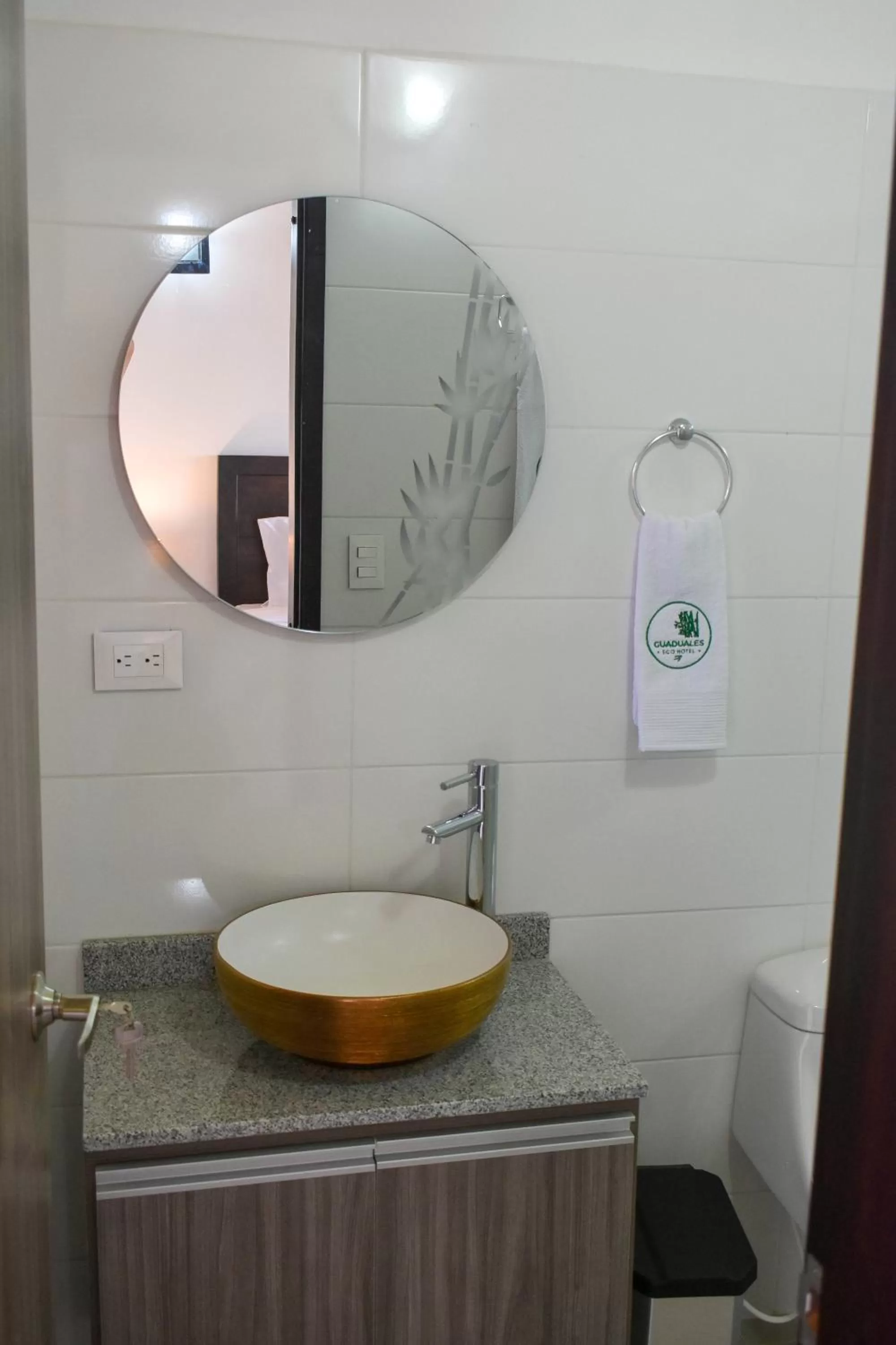 Bathroom in Guaduales Ecohotel