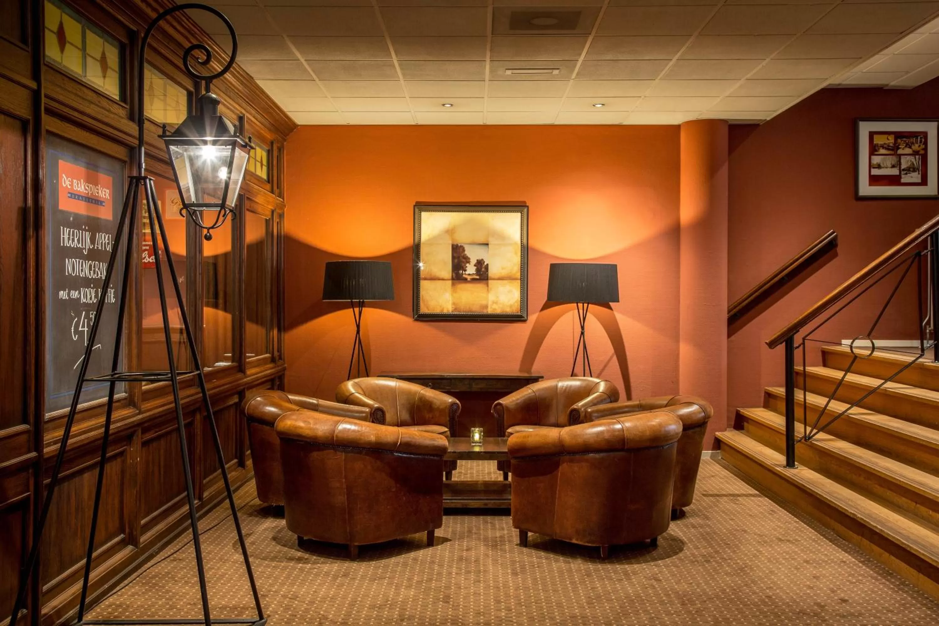 Seating area in Fletcher Hotel-Restaurant De Broeierd-Enschede