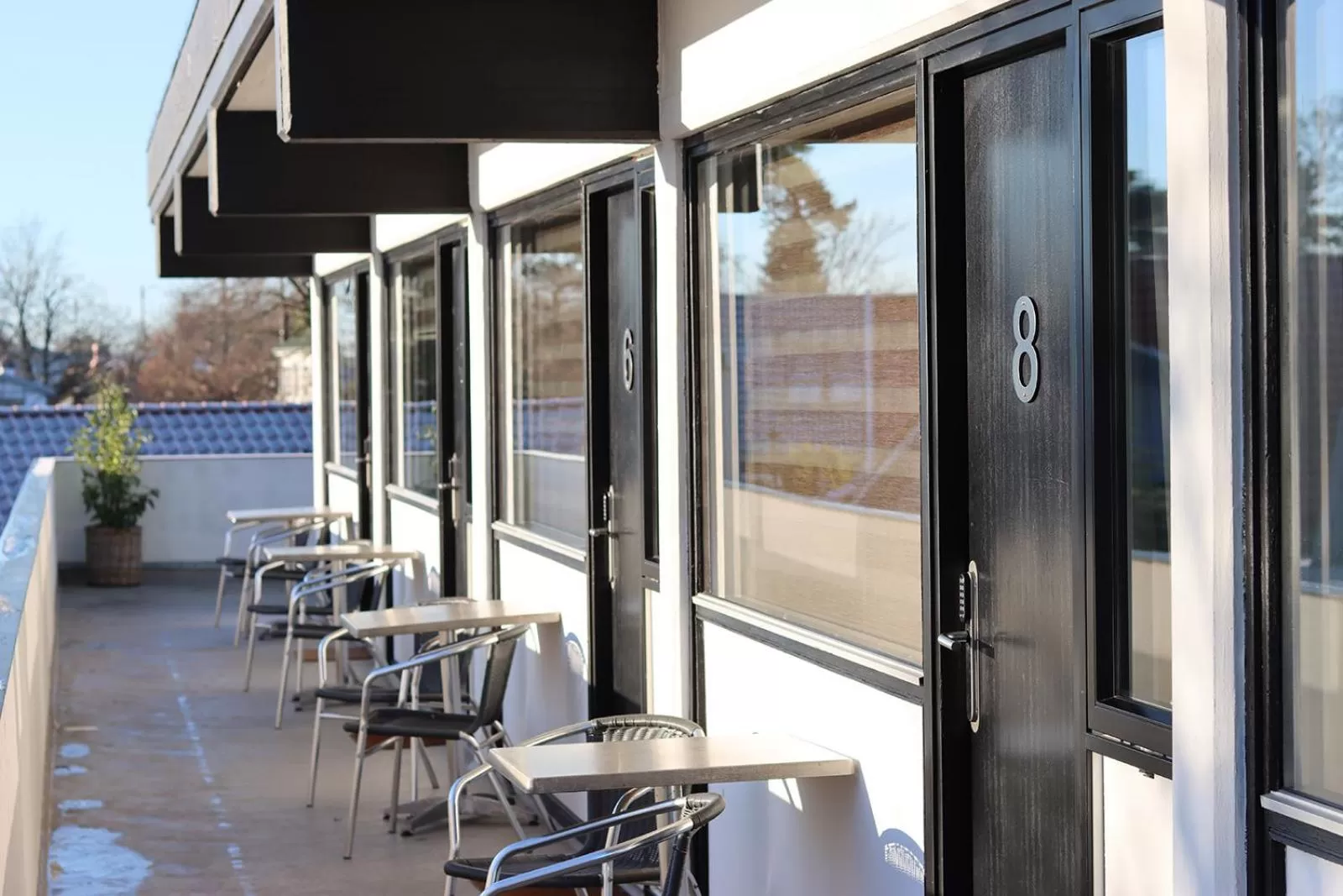 Balcony/Terrace in Strandmotellet