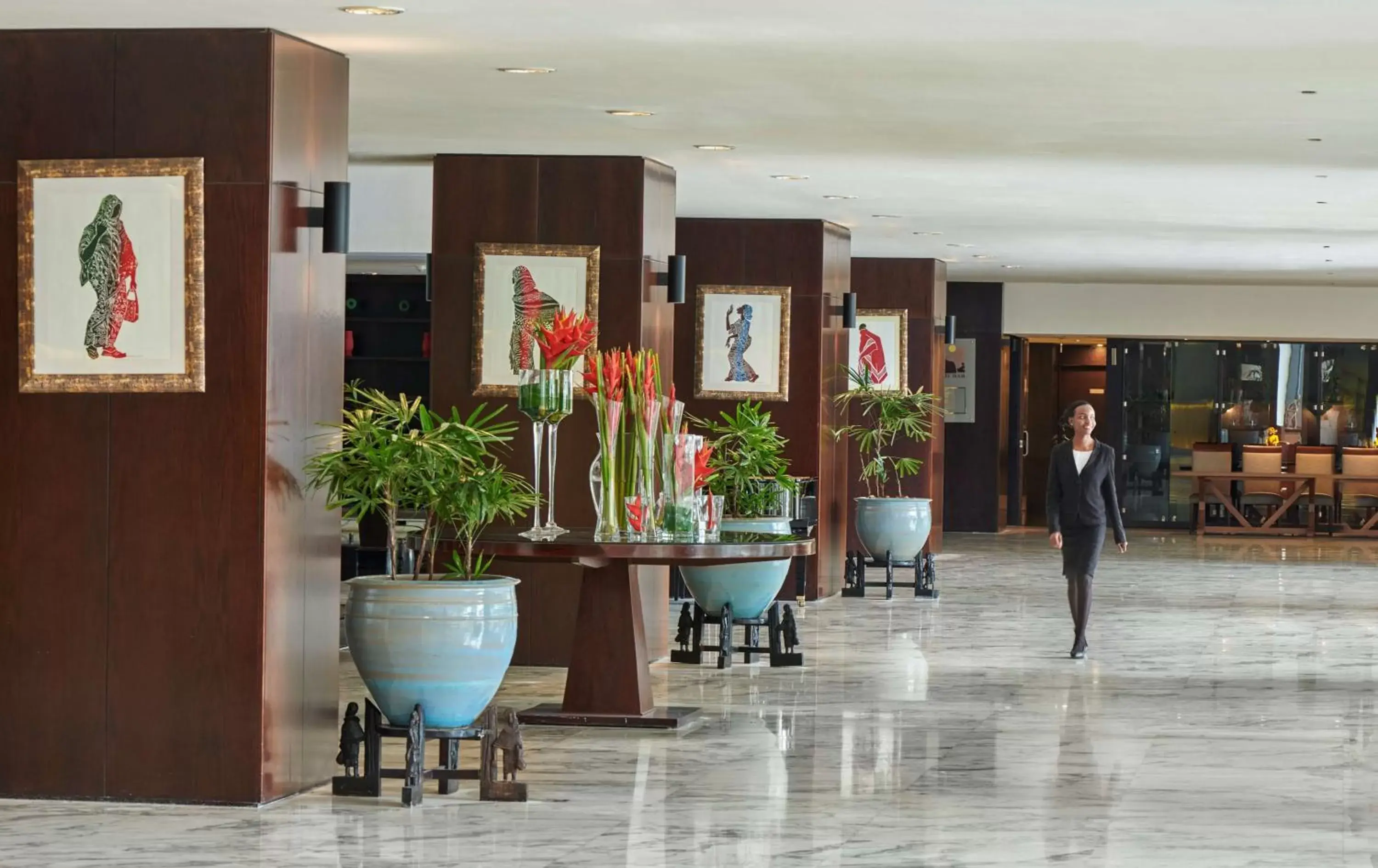 Lobby or reception in Hyatt Regency Dar es Salaam, The Kilimanjaro