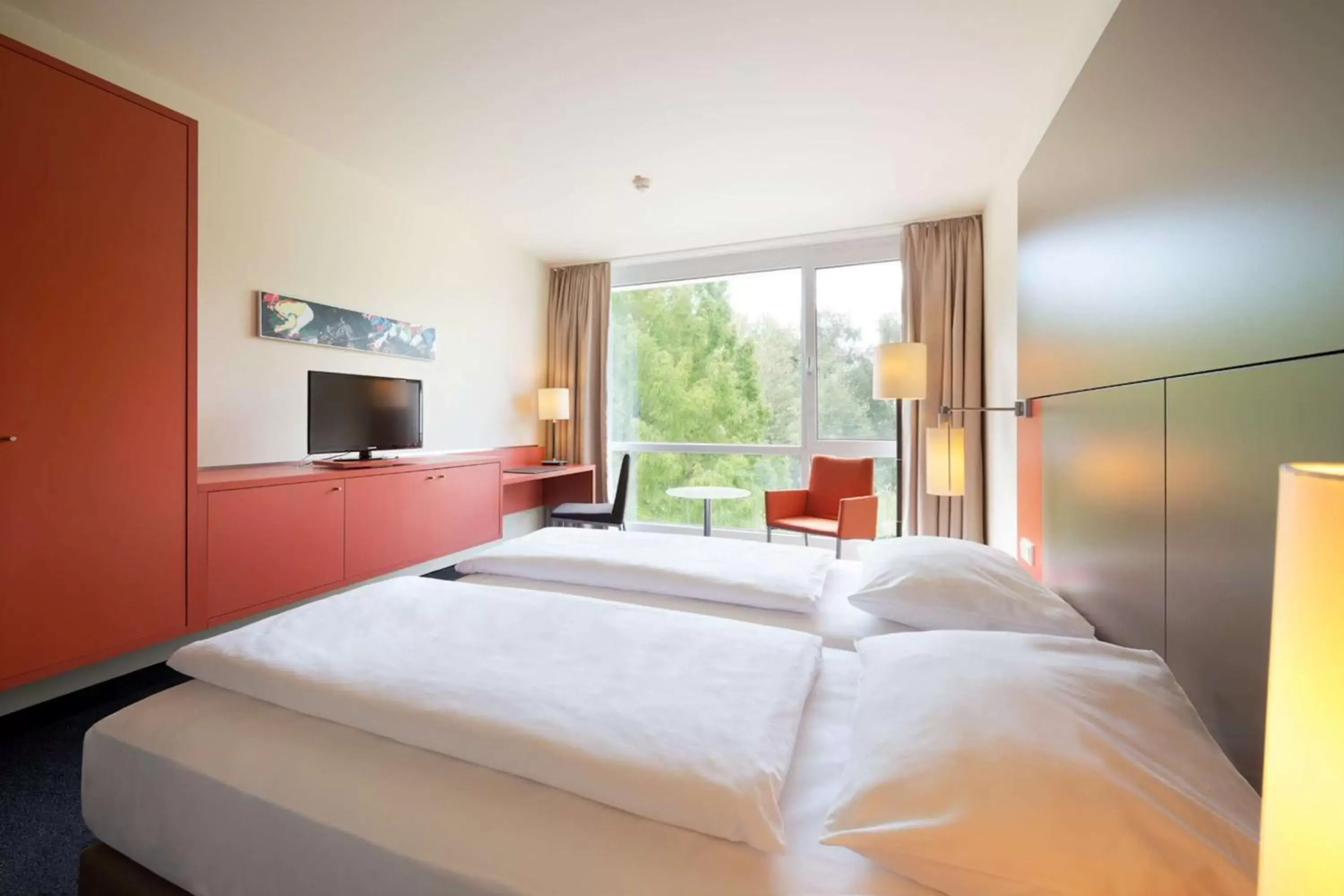 Bedroom, Bed in Atlantic Hotel Galopprennbahn