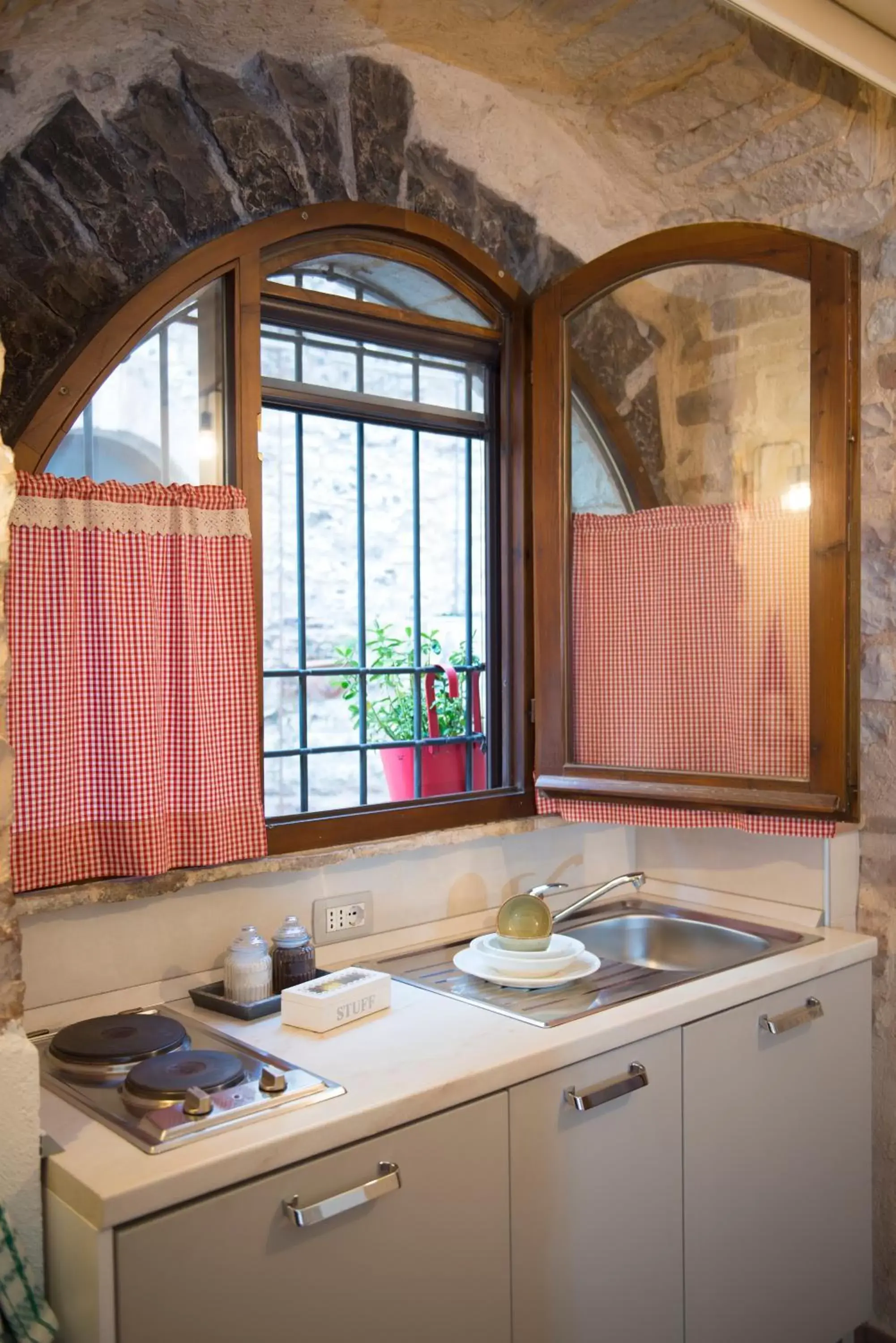 Decorative detail, Bathroom in La Residenza Dei Cappuccini