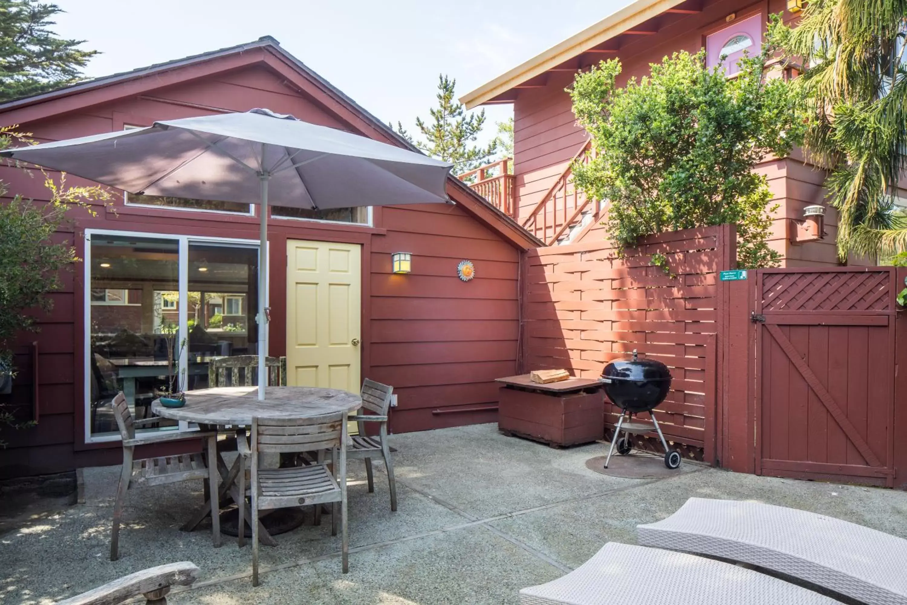 Patio in Andril Fireplace Cottages