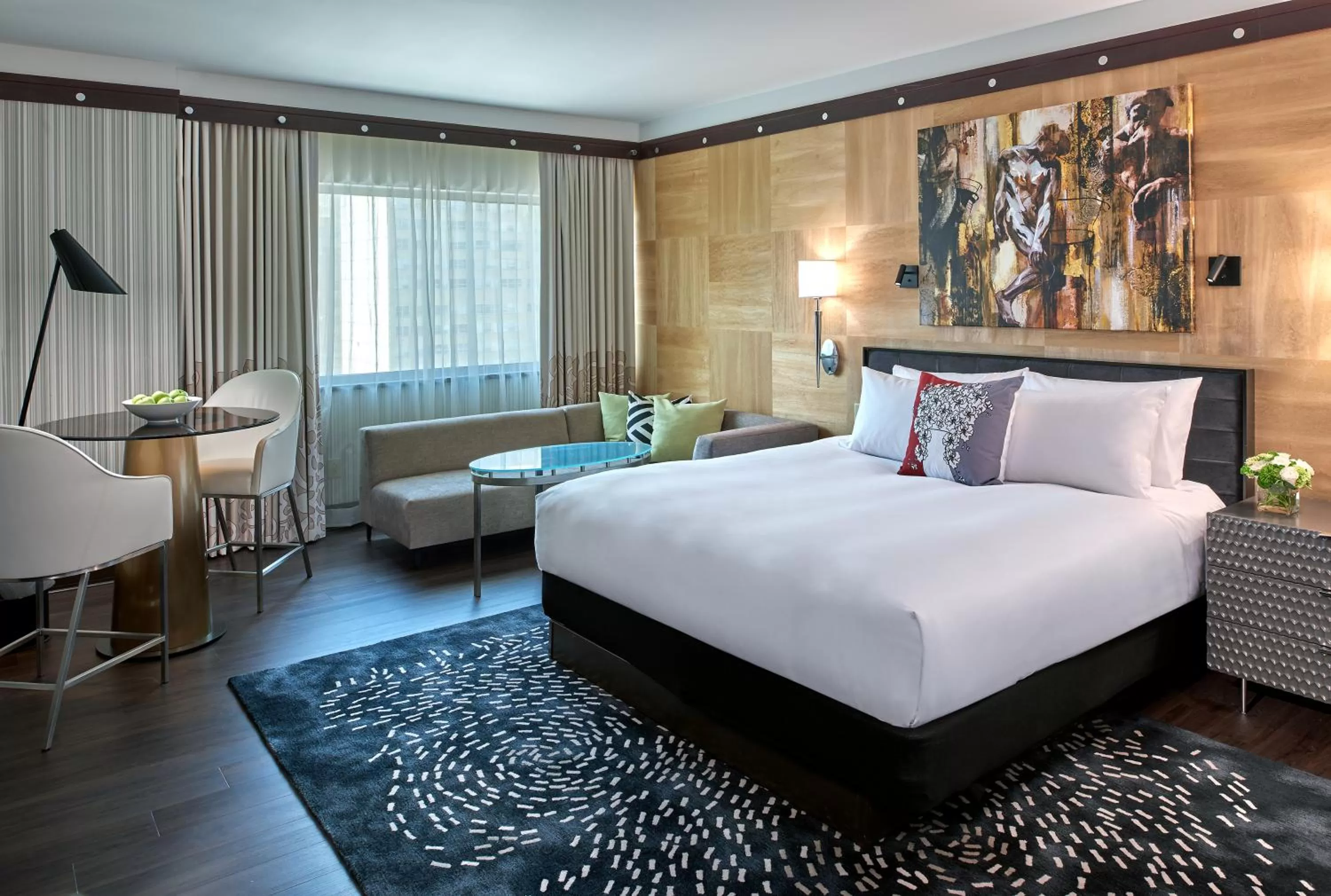 Photo of the whole room, Bed in Sofitel Philadelphia at Rittenhouse Square