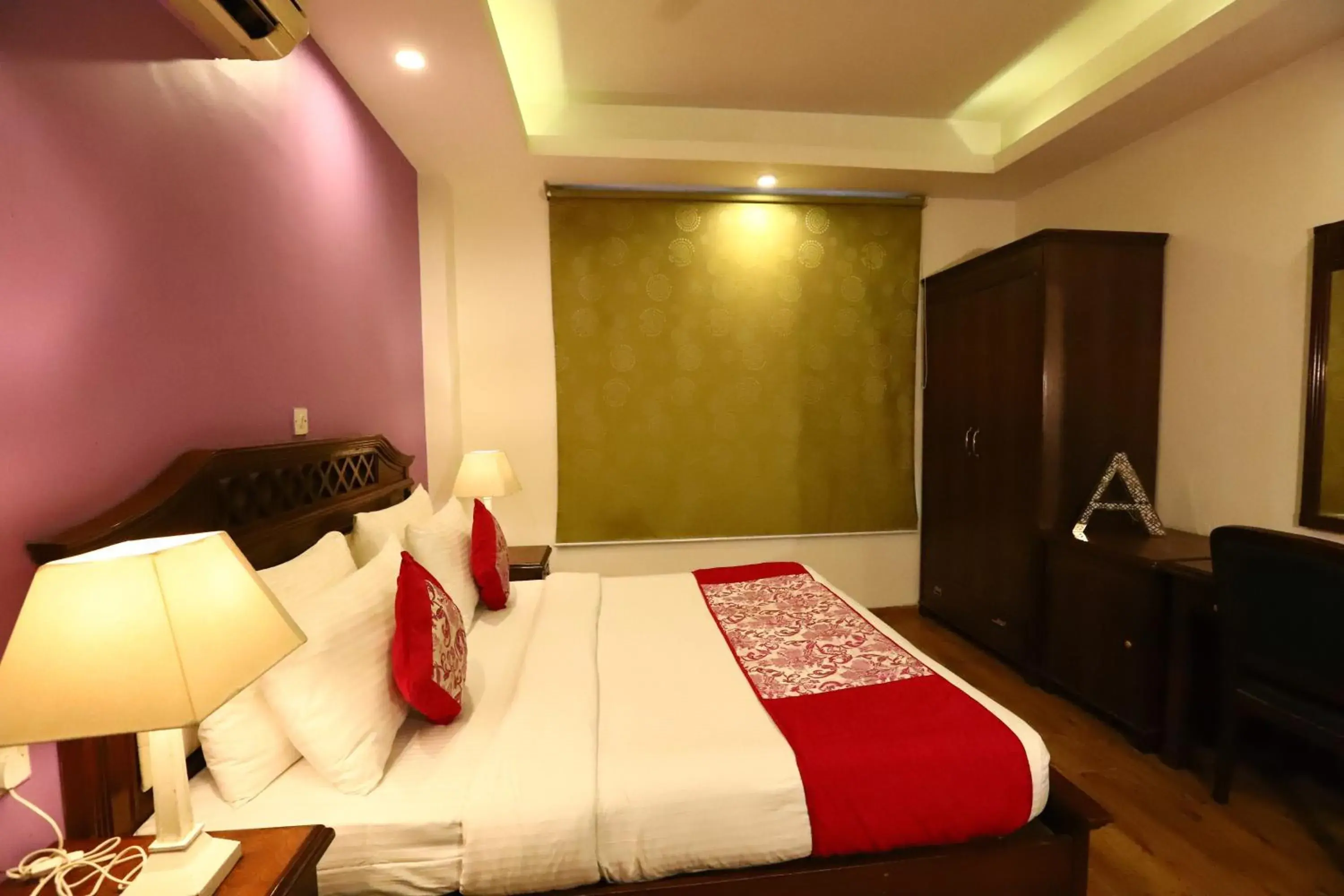 Photo of the whole room, Bed in Hotel Ambica Palace