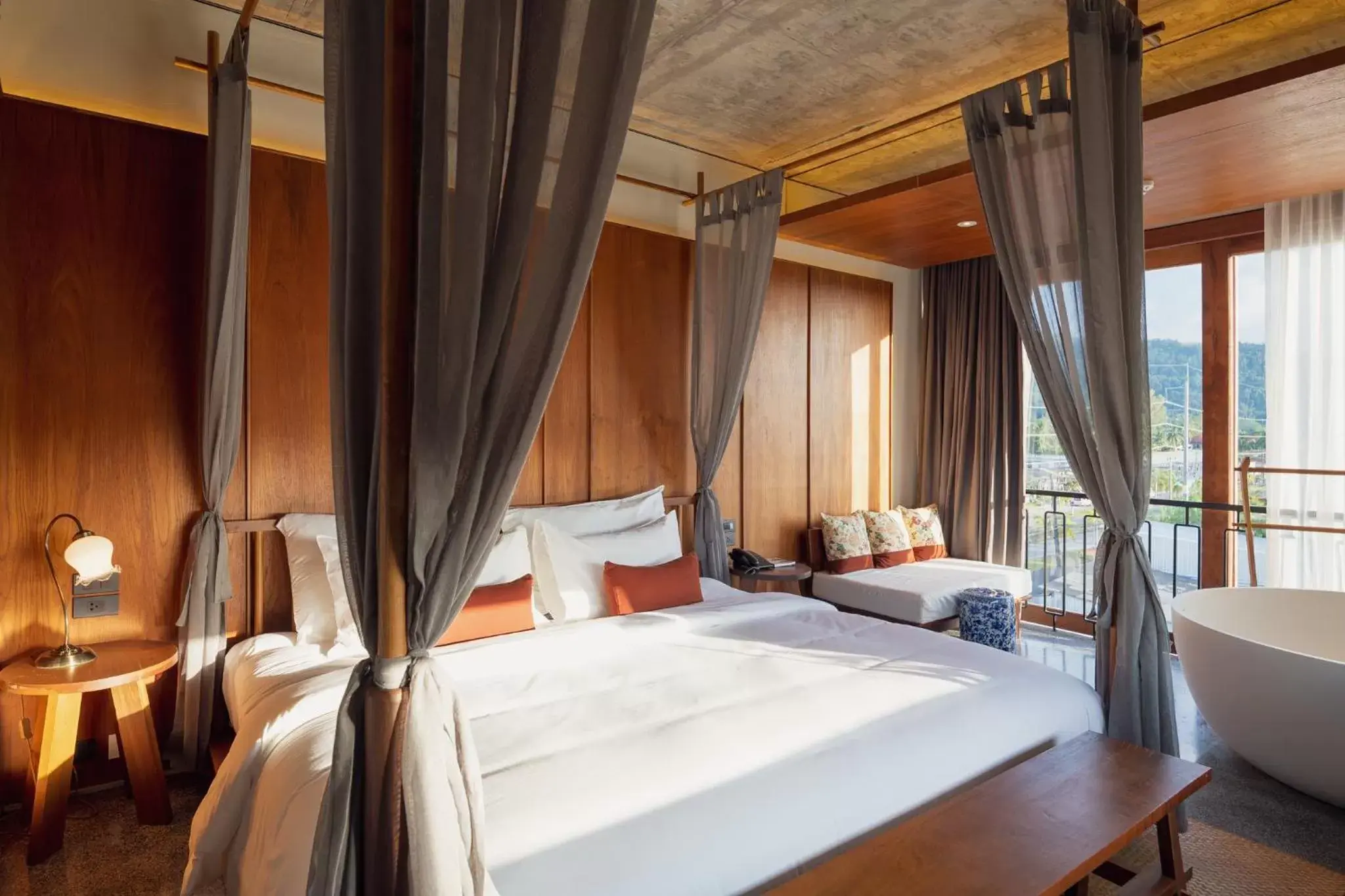 Bed in Hotel Gahn Khao Lak Bed in Hotel Gahn Khao Lak