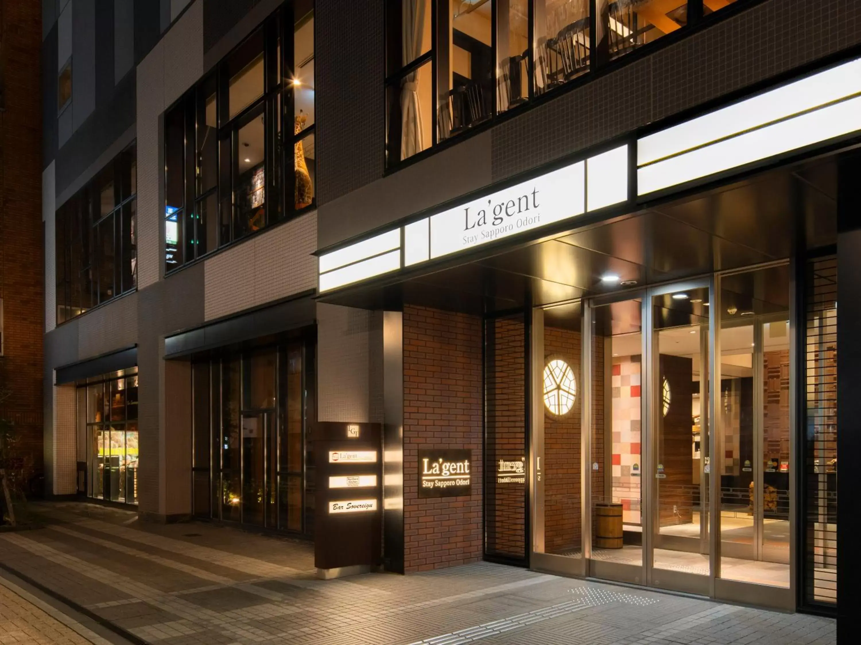 Property building in La'gent Stay Sapporo Odori Hokkaido Property building in La'gent Stay Sapporo Odori Hokkaido