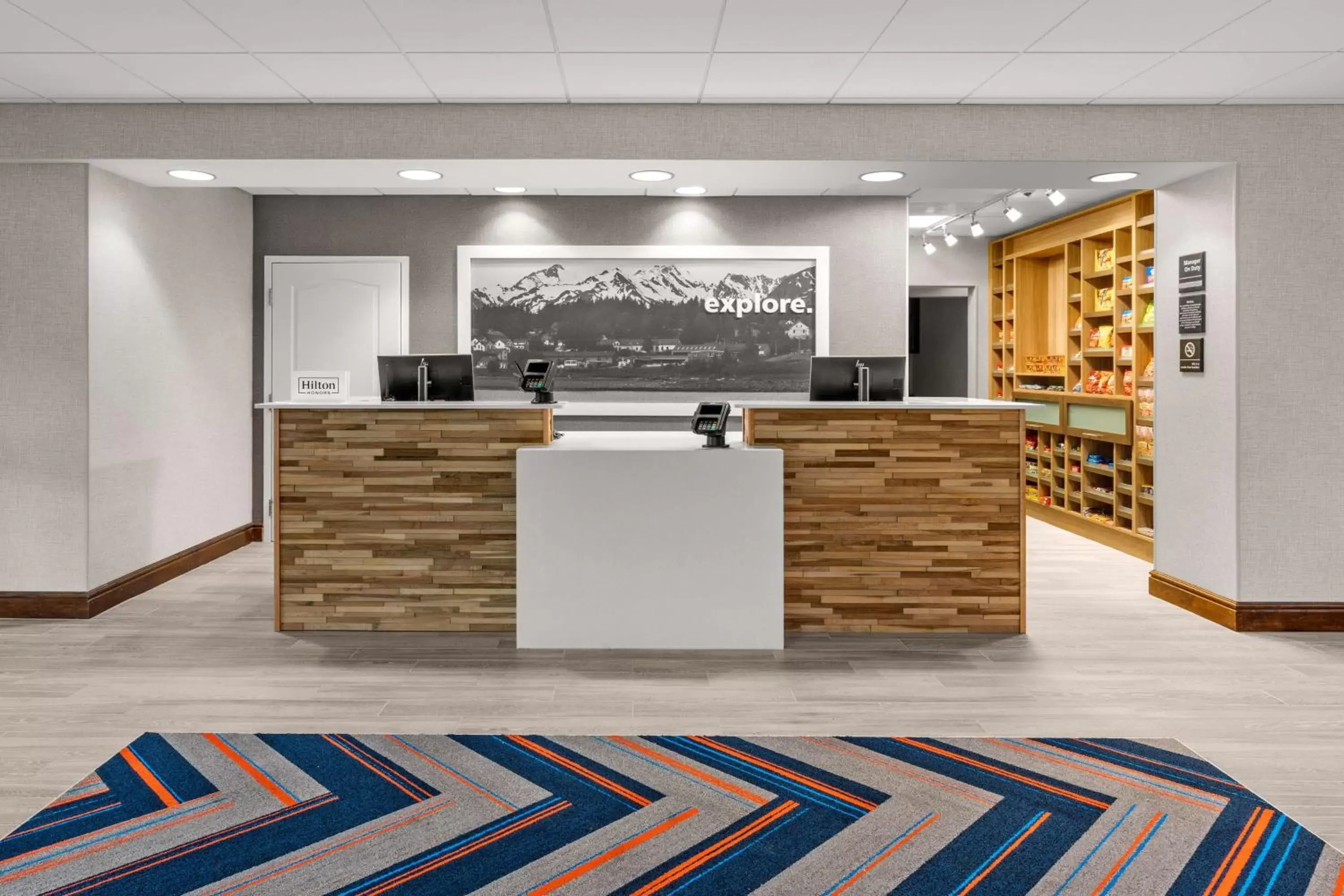 Lobby or reception, Lobby/Reception in Hampton Inn & Suites Fairbanks