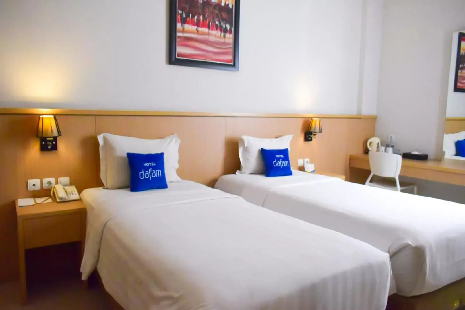 Bedroom, Bed in Hotel Dafam Rio