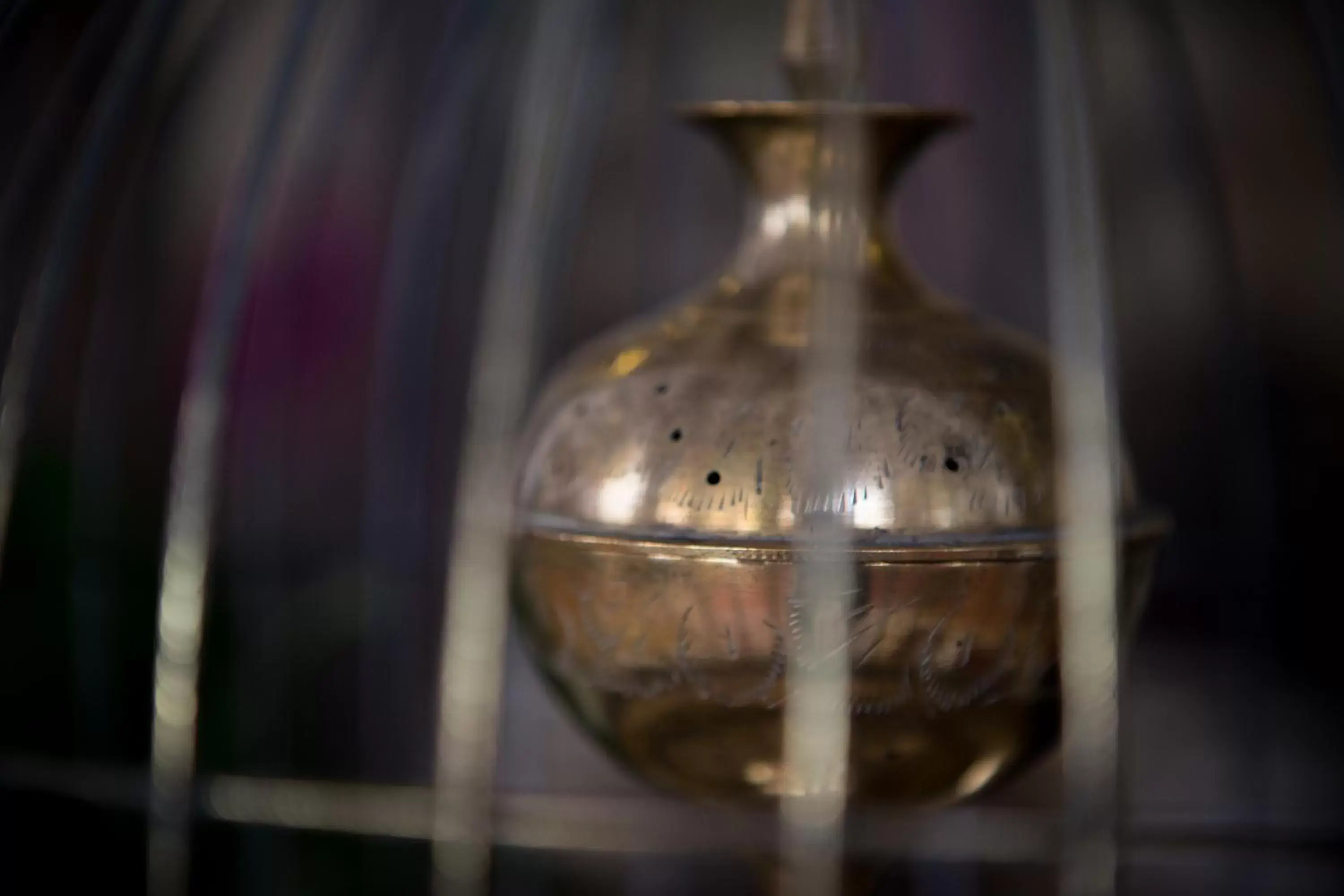 Decorative detail in Jawi Peranakan Mansion