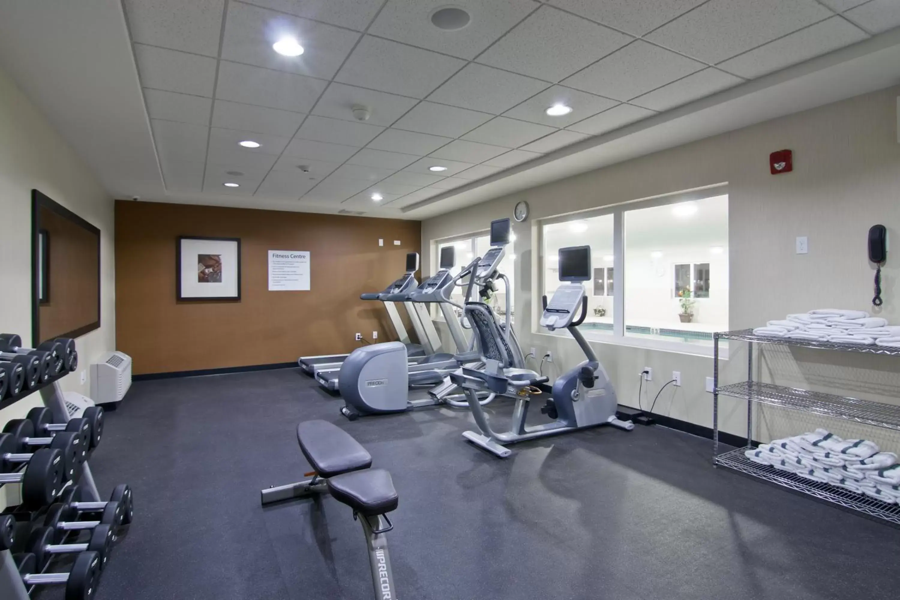 Fitness centre/facilities, Fitness Center/Facilities in Holiday Inn Express Fort Saskatchewan, an IHG Hotel