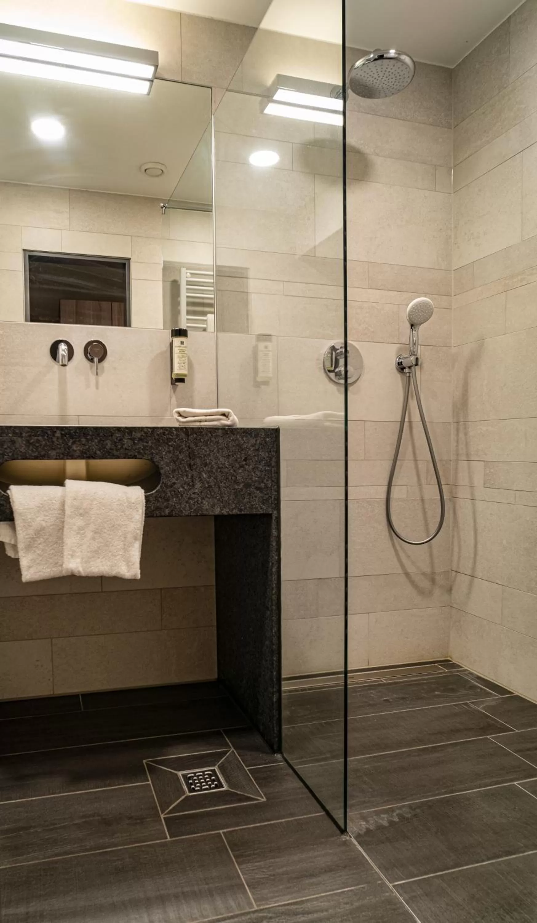 Shower in Hotel am Stadtpark