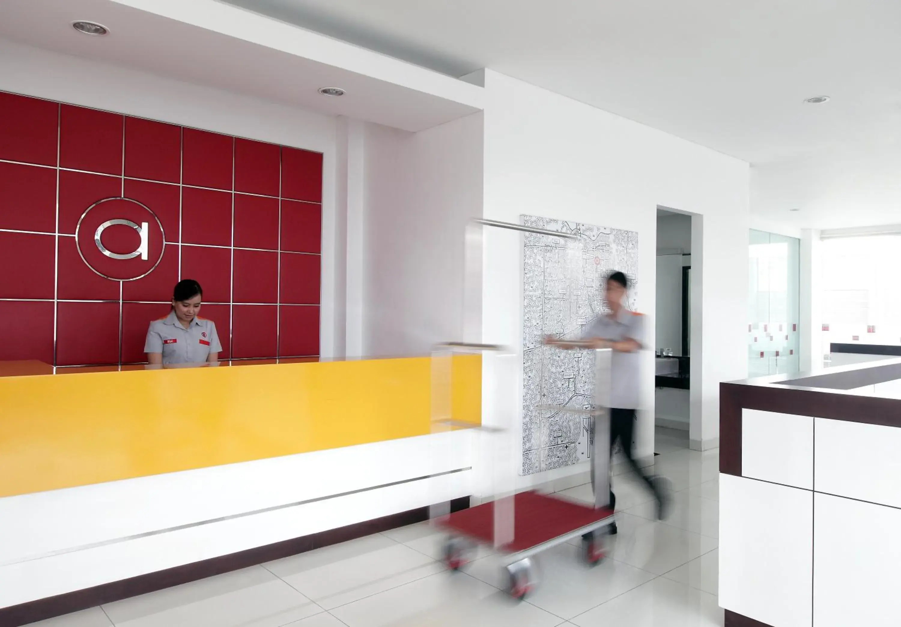 Lobby or reception in Amaris Hotel Pekanbaru Lobby or reception in Amaris Hotel Pekanbaru