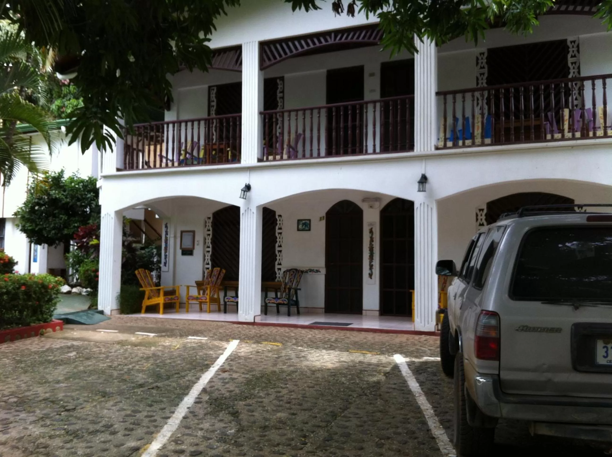 Facade/entrance in Hotel Marielos
