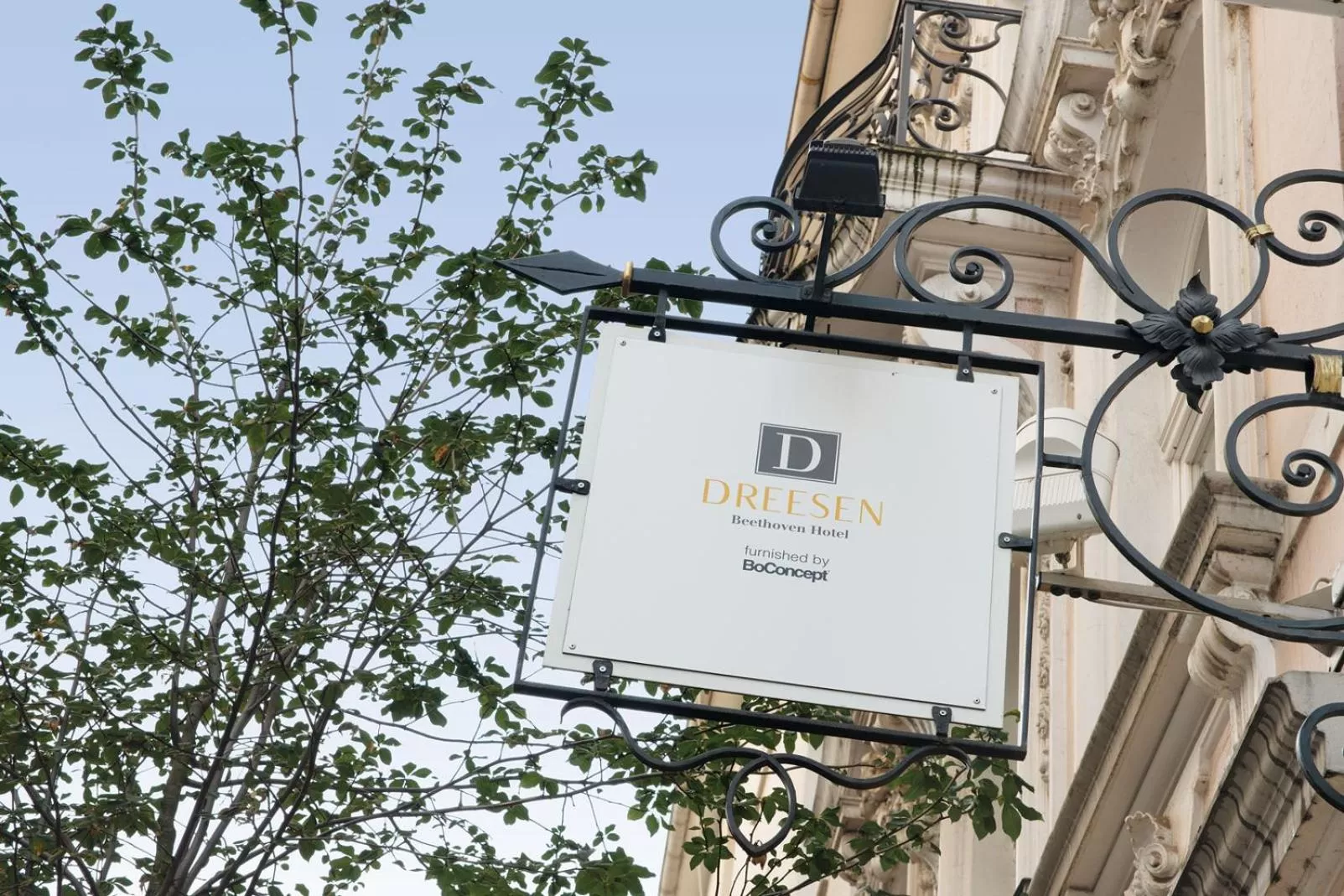Property logo or sign in Beethoven Hotel Dreesen - furnished by BoConcept