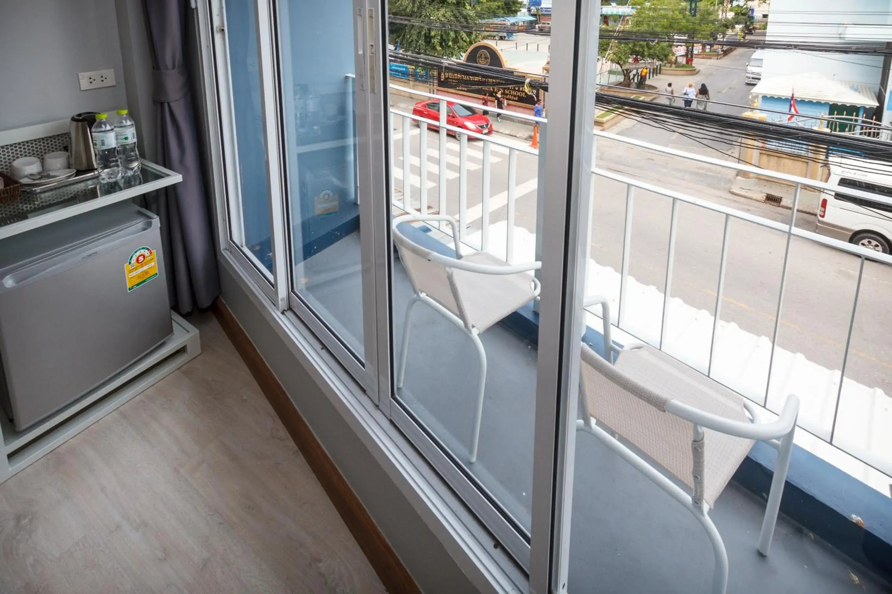 Balcony/Terrace in The Moon Hostel Huahin