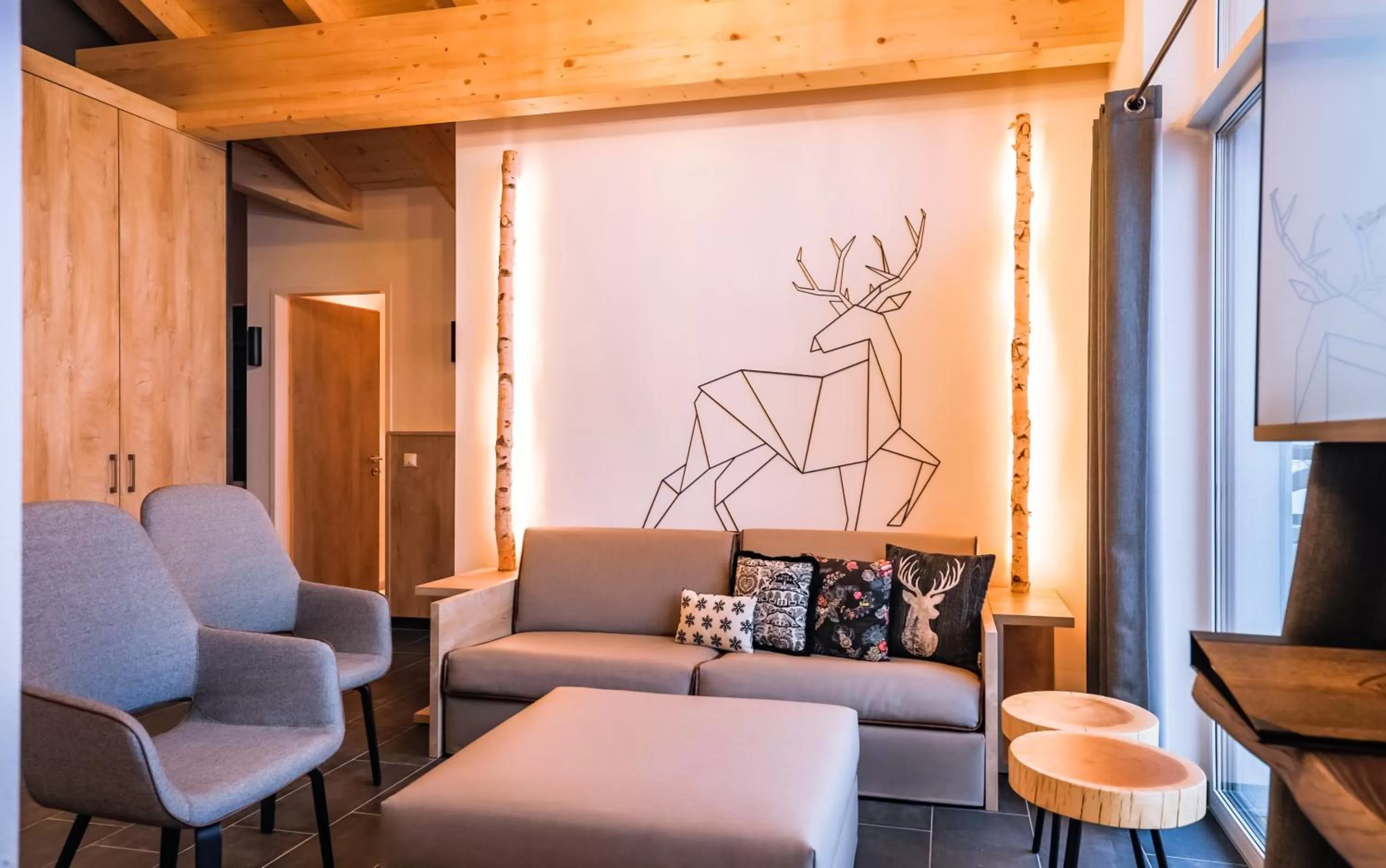 Living room in 24 by AvenidA - Mountain Hotel