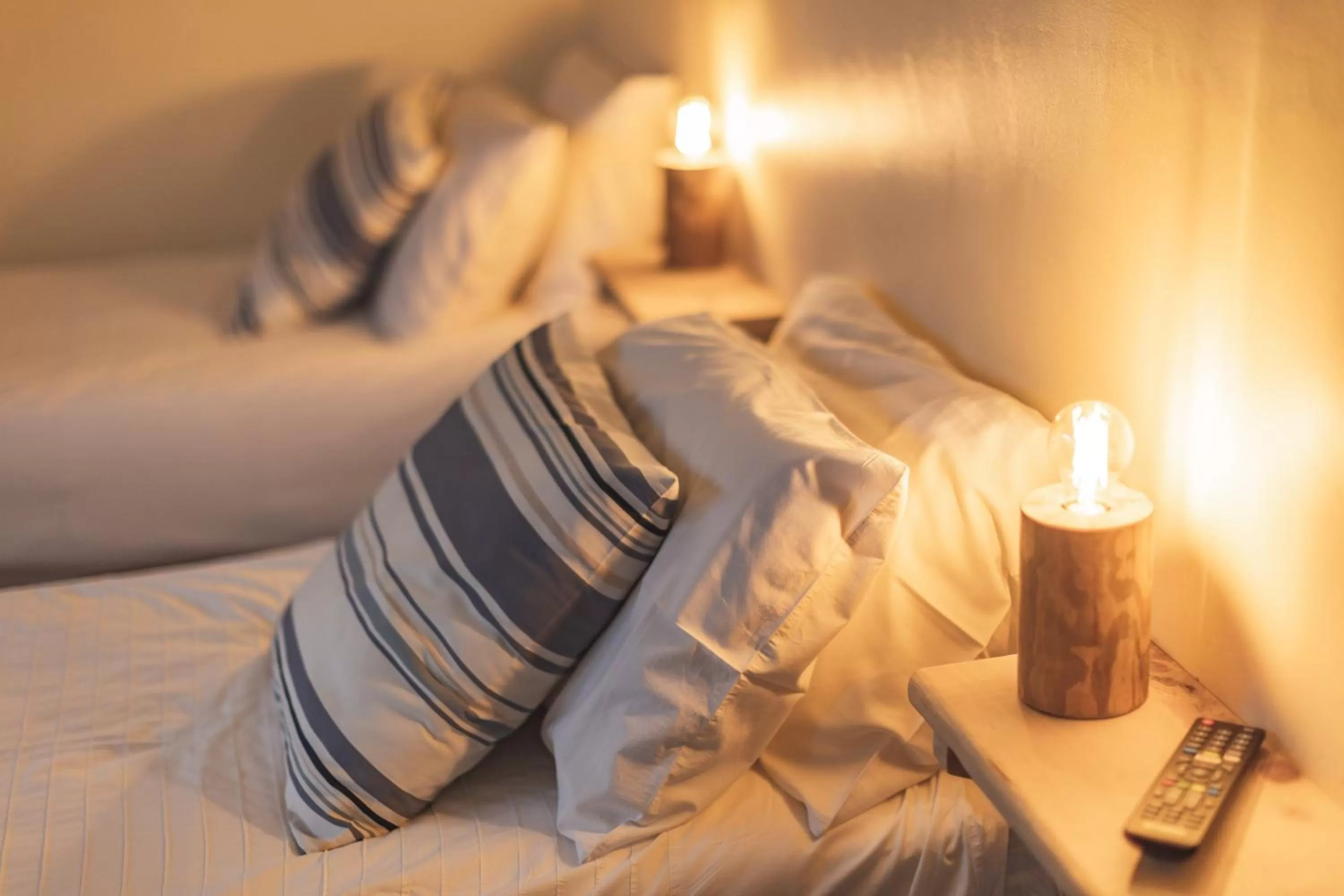 Bed in Chalet Ouréa