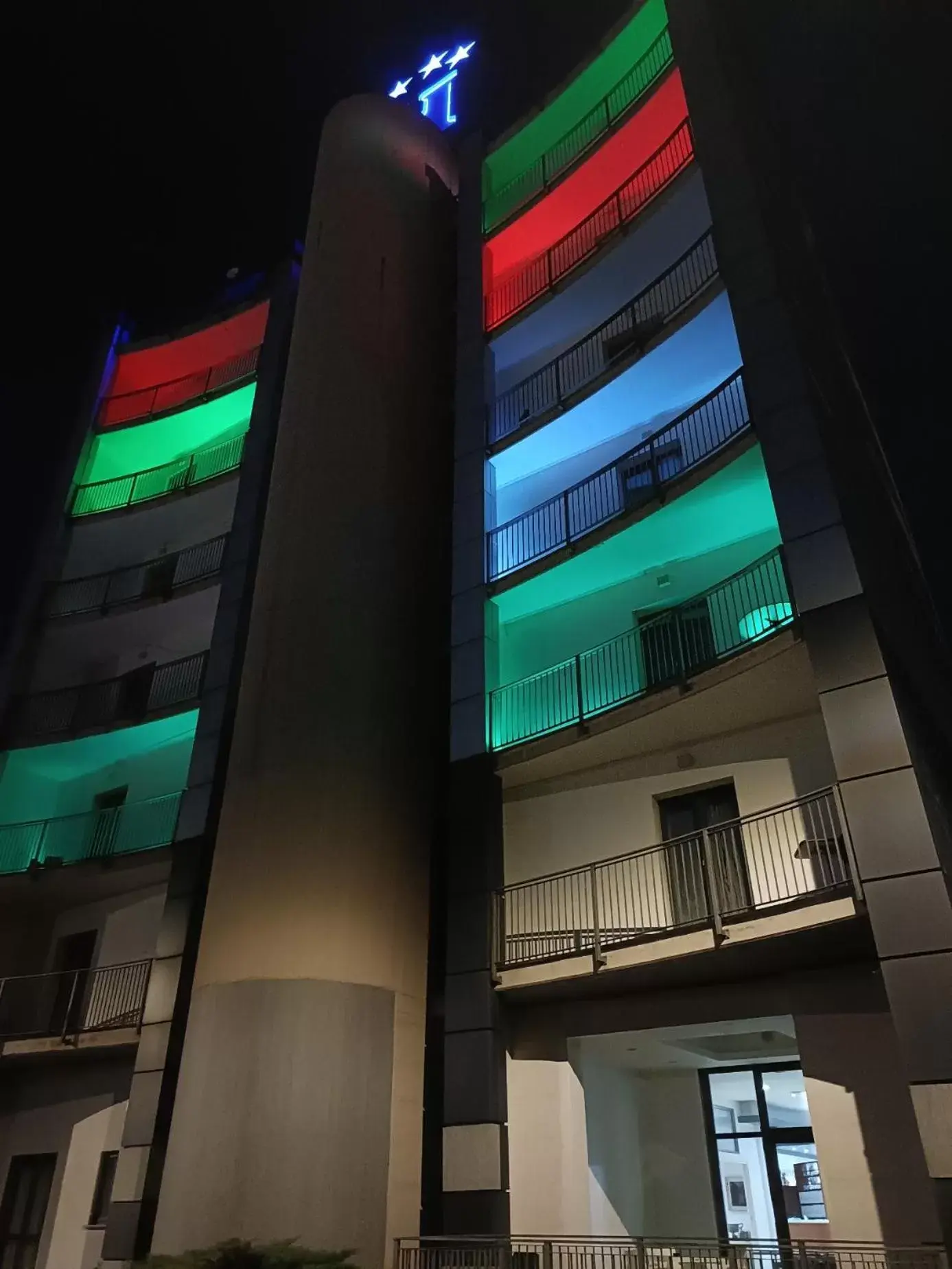 Property building in Green Hotel Ninfa Property building in Green Hotel Ninfa