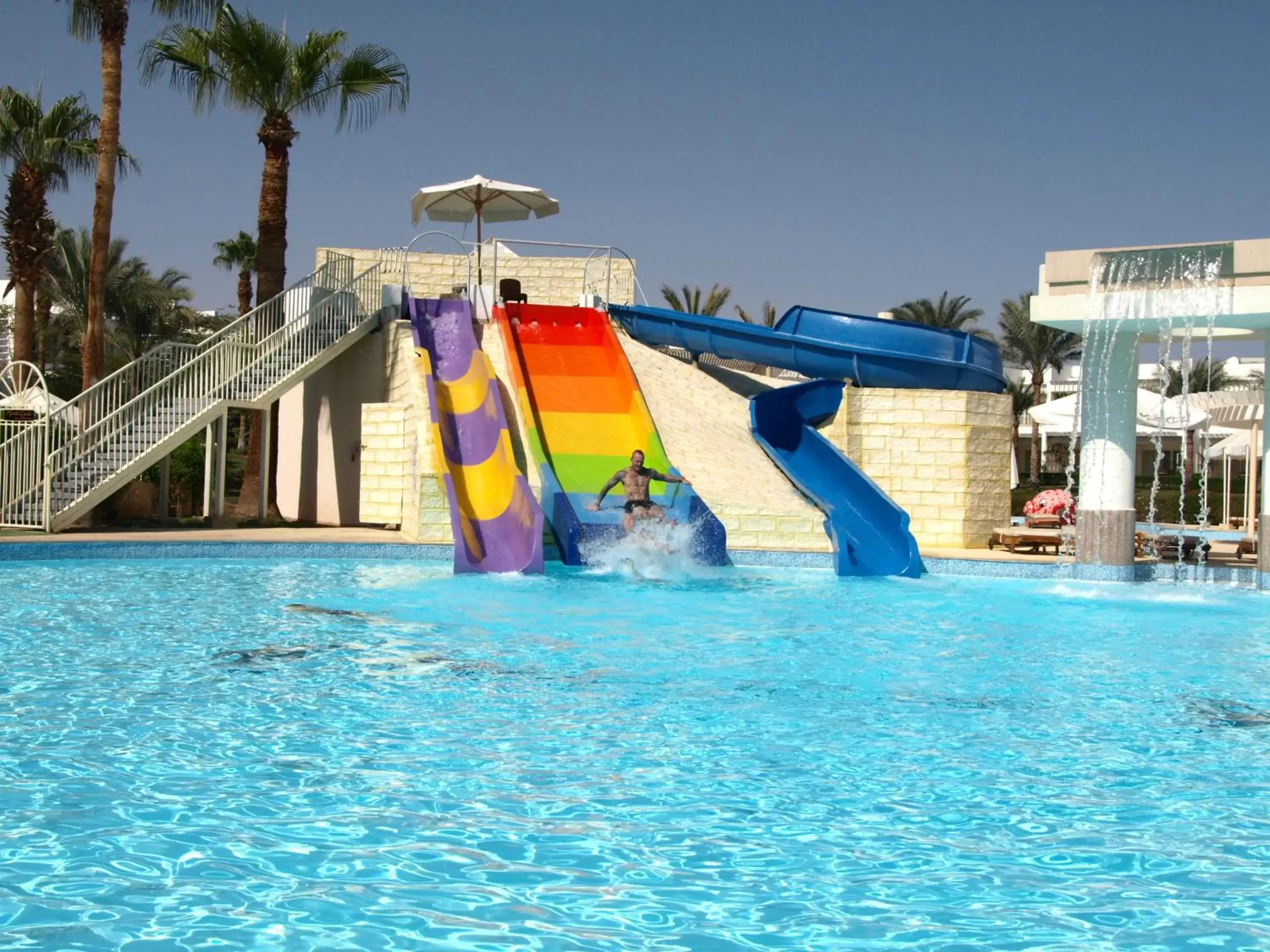 Swimming pool, Water Park in Monte Carlo Sharm Resort & Spa