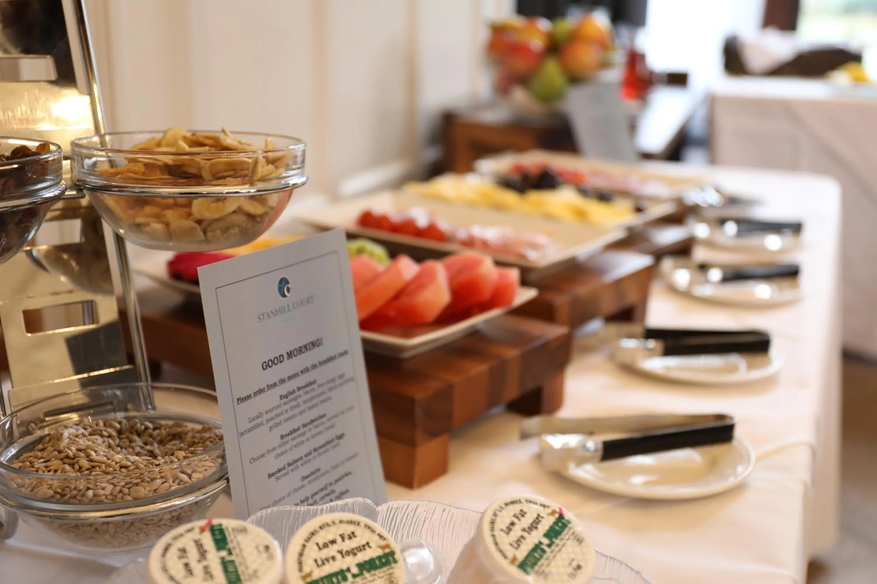 Breakfast in Stanhill Court Hotel, a member of Radisson Individuals
