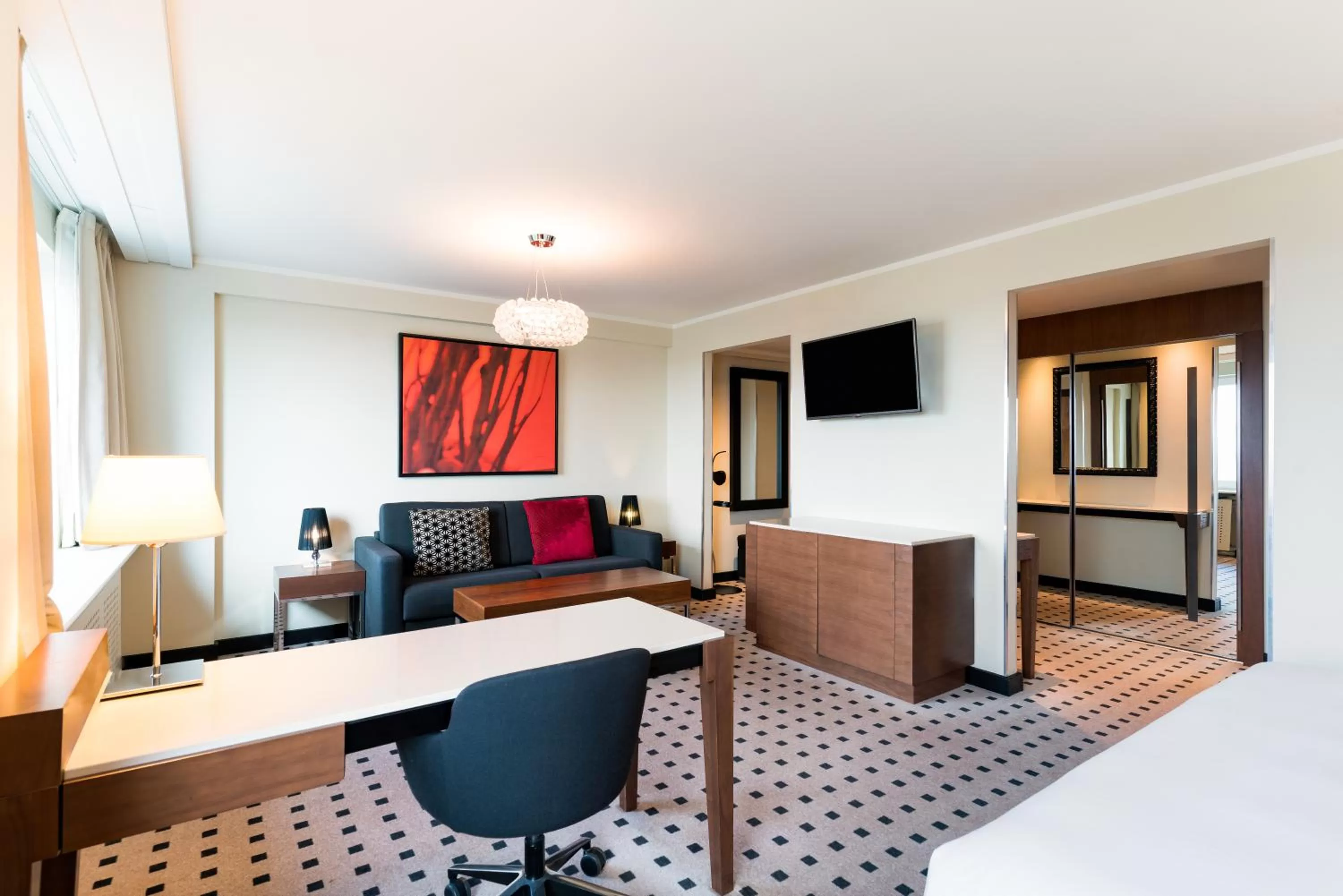 Bed in Radisson Blu Latvija Conference & Spa Hotel, Riga