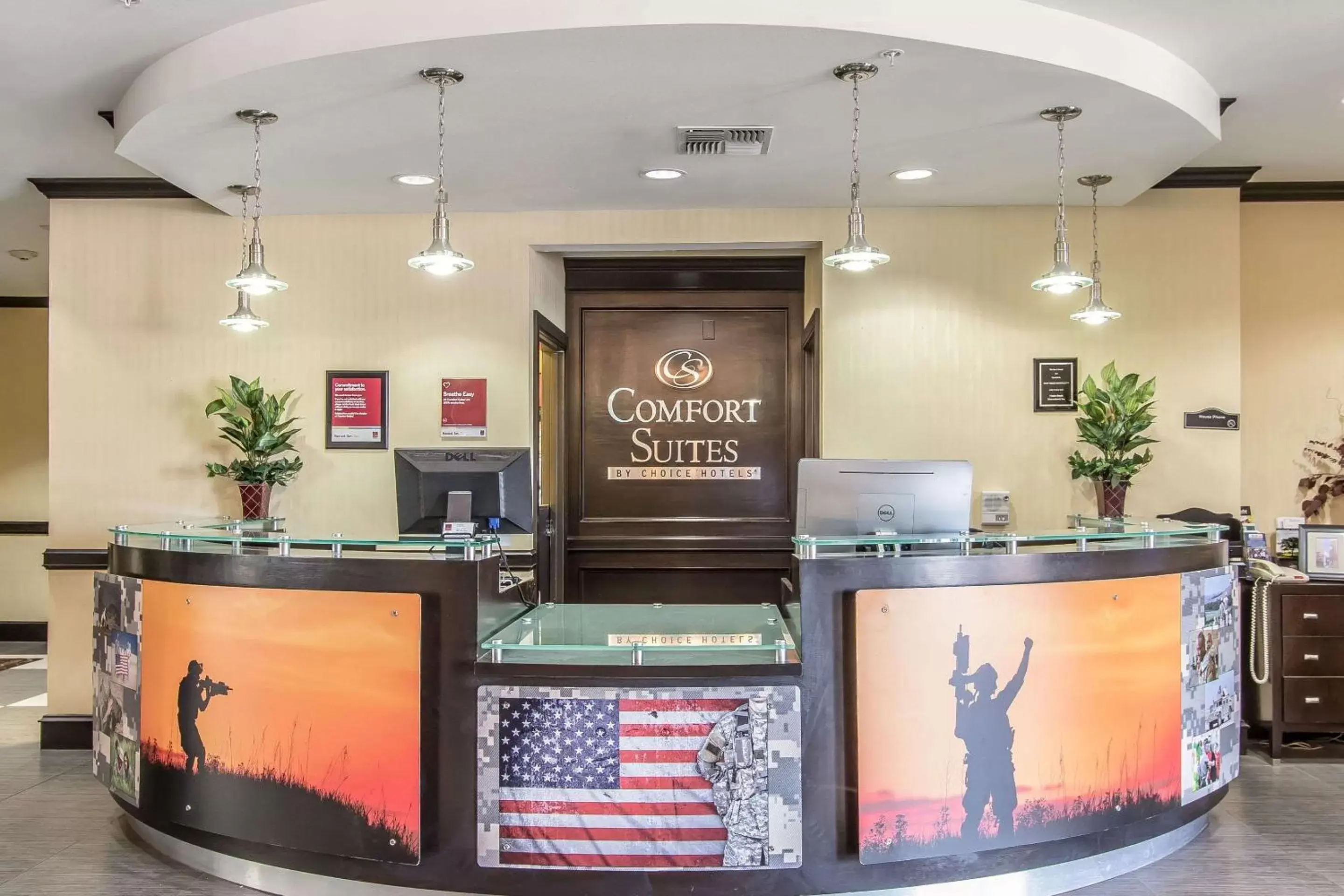 Lobby or reception, Lobby/Reception in Comfort Suites Lawton Near Fort Sill