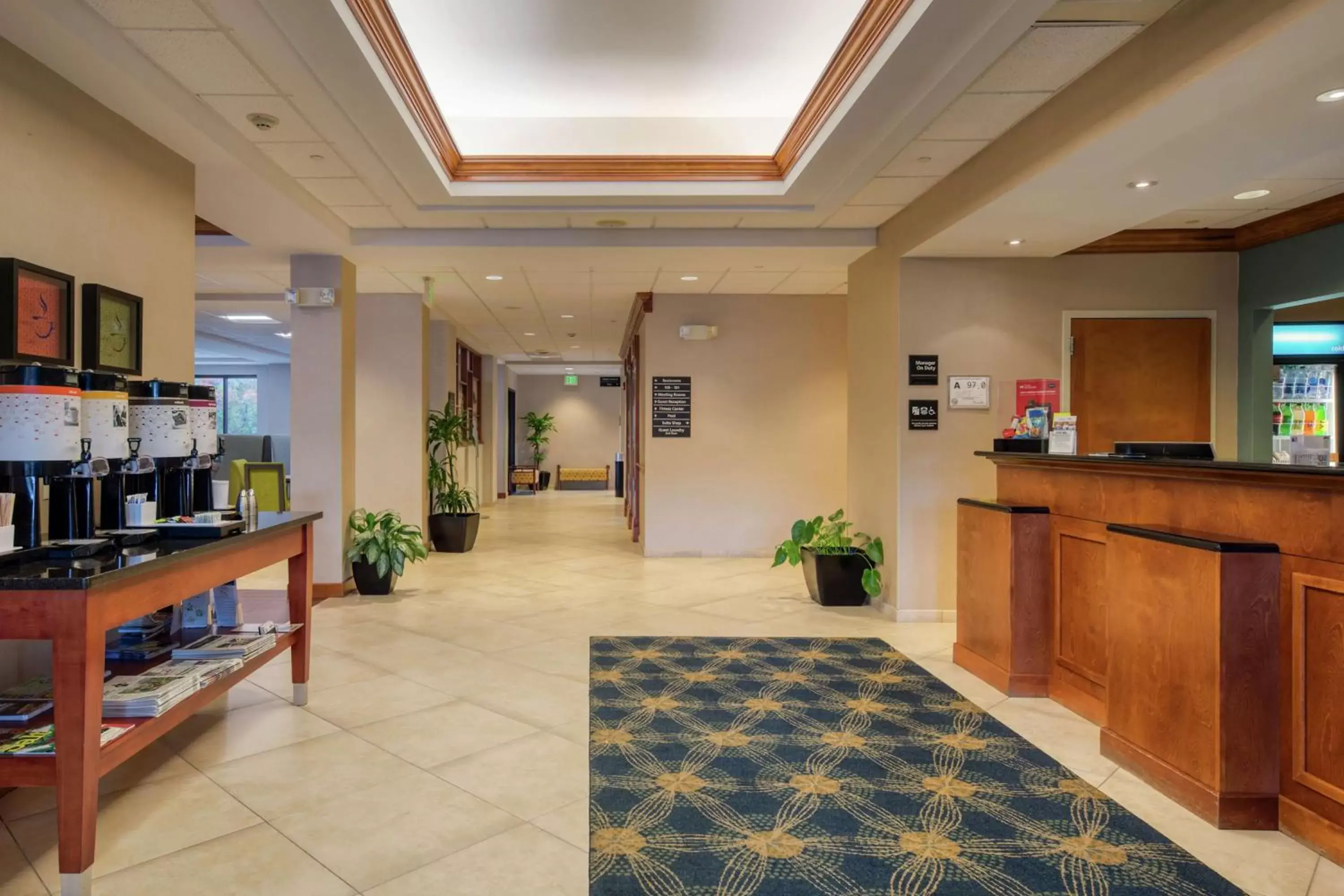 Lobby or reception in Hampton Inn Wilmington University Area Lobby or reception in Hampton Inn Wilmington University Area