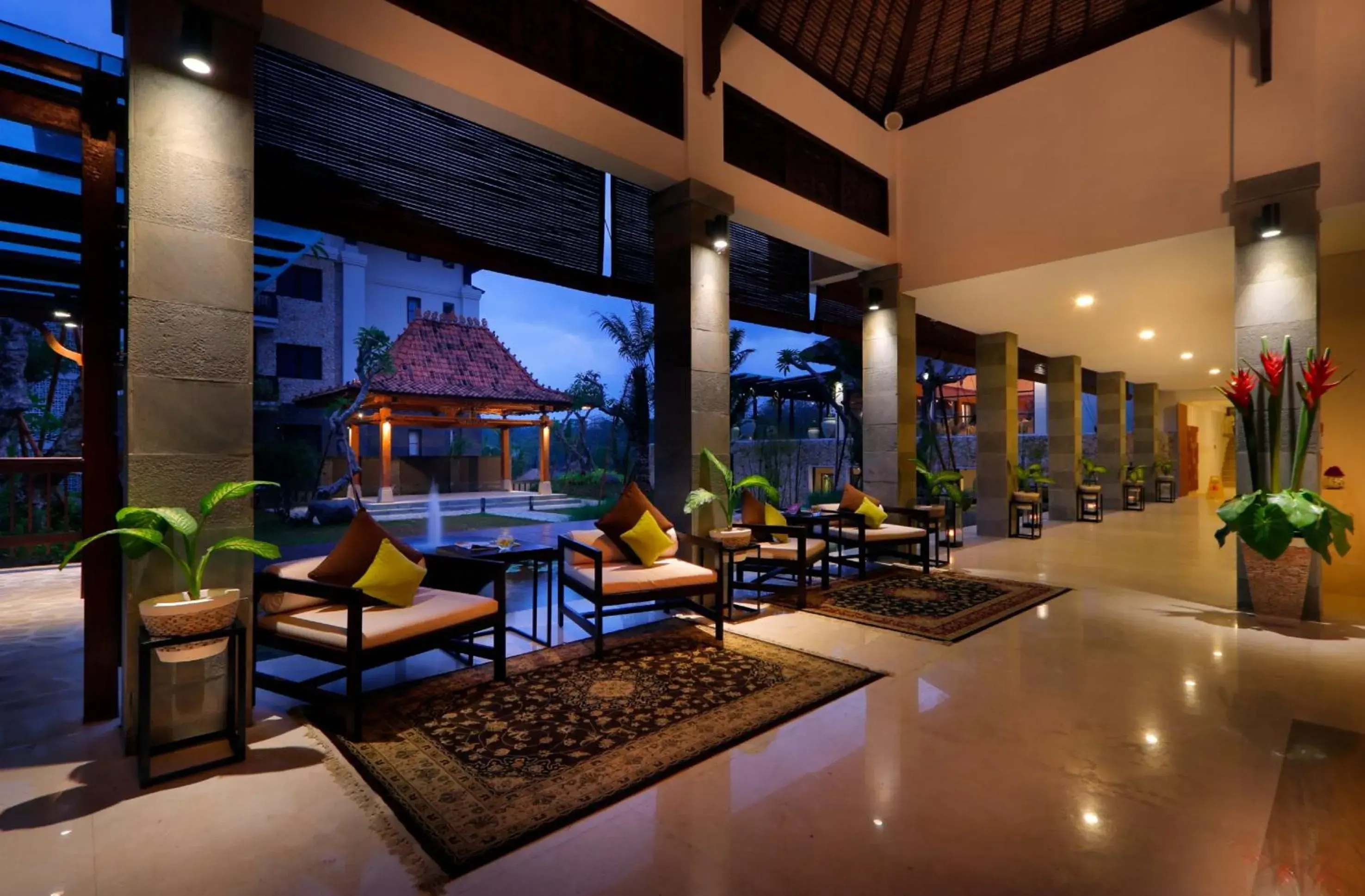 Lobby or reception in Royal Tulip Springhill Resort Jimbaran