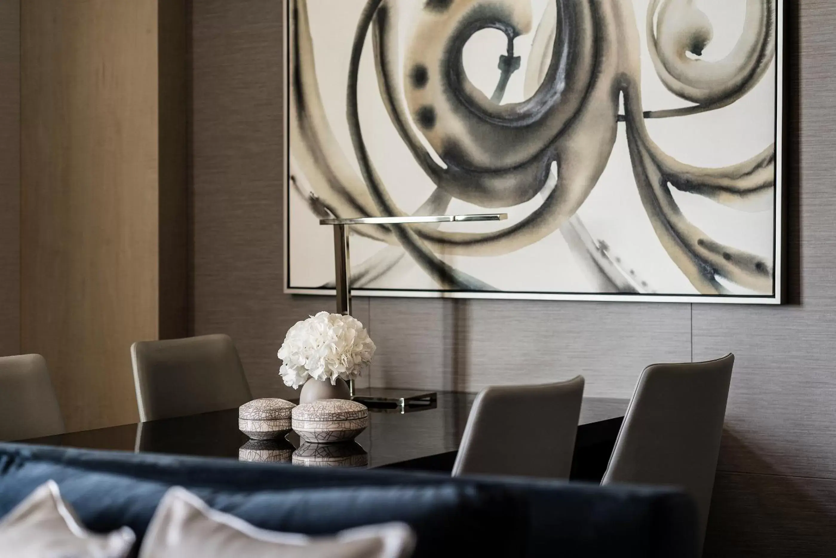 Dining area in Four Seasons Hotel Kuala Lumpur