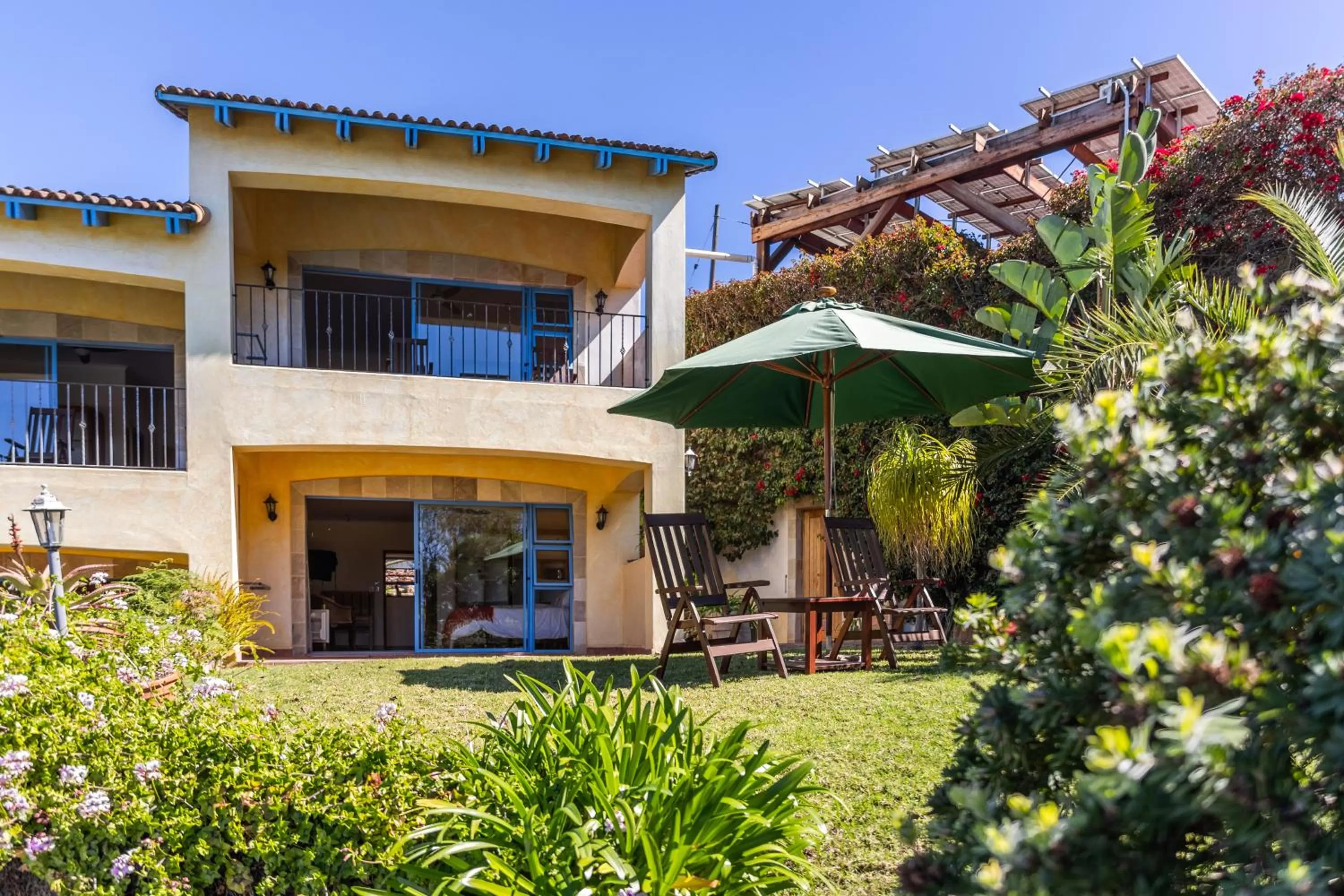 Garden in Gästehaus Pinkepank